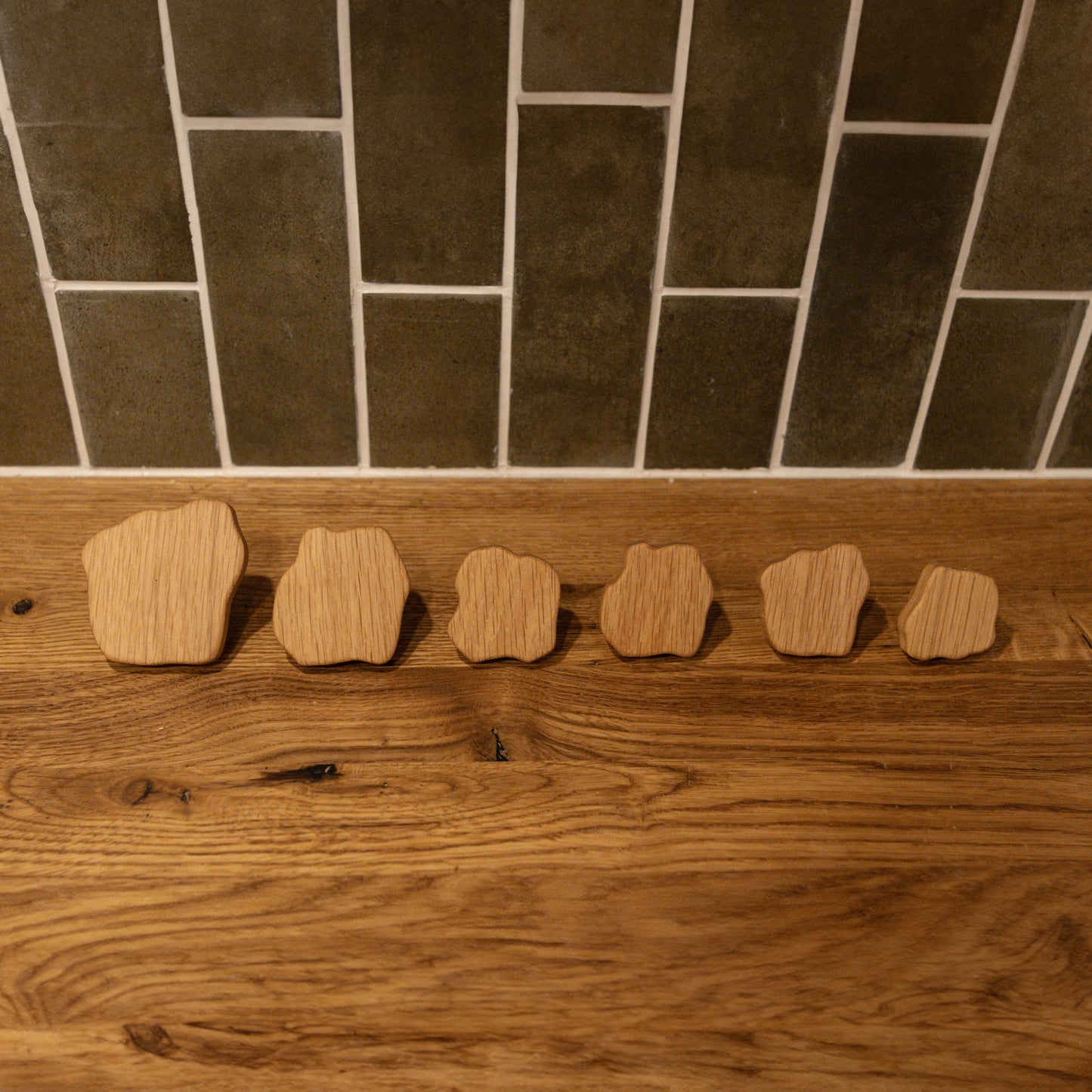 Eiche Möbelgriff Wandhaken 901