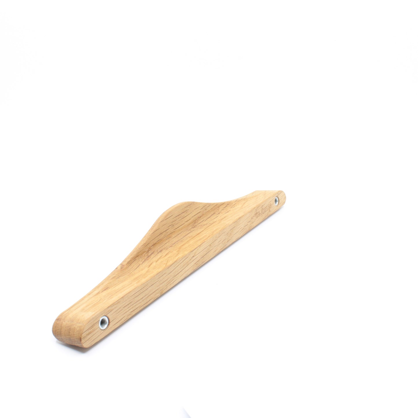 Poignée de meuble en bois de chêne 203 Barre de poignée avec courbe
