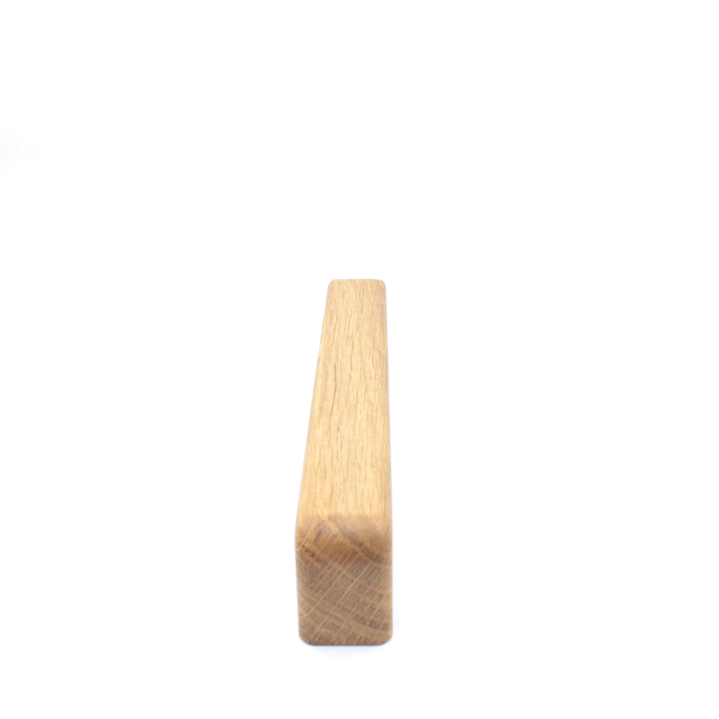 Poignée de meuble en bois de chêne 253 avec courbes