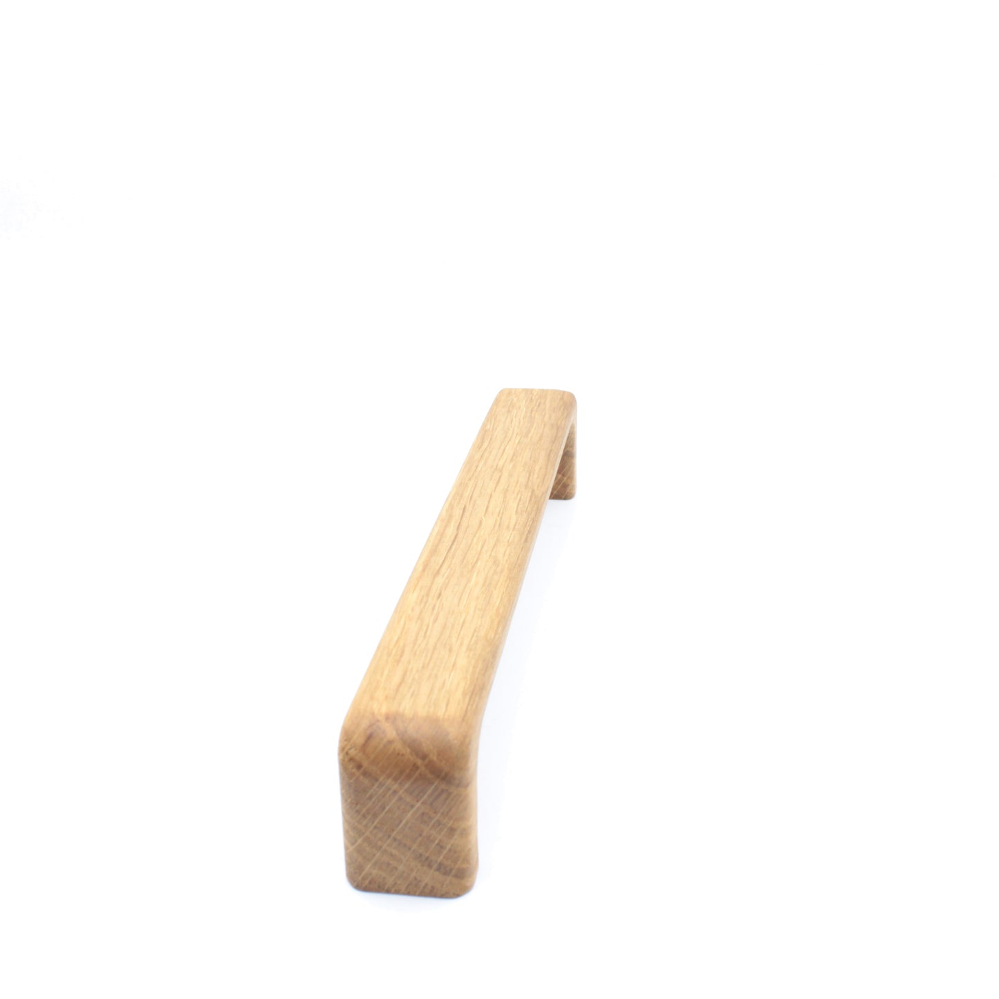 Poignée de meuble en bois de chêne 253 avec courbes