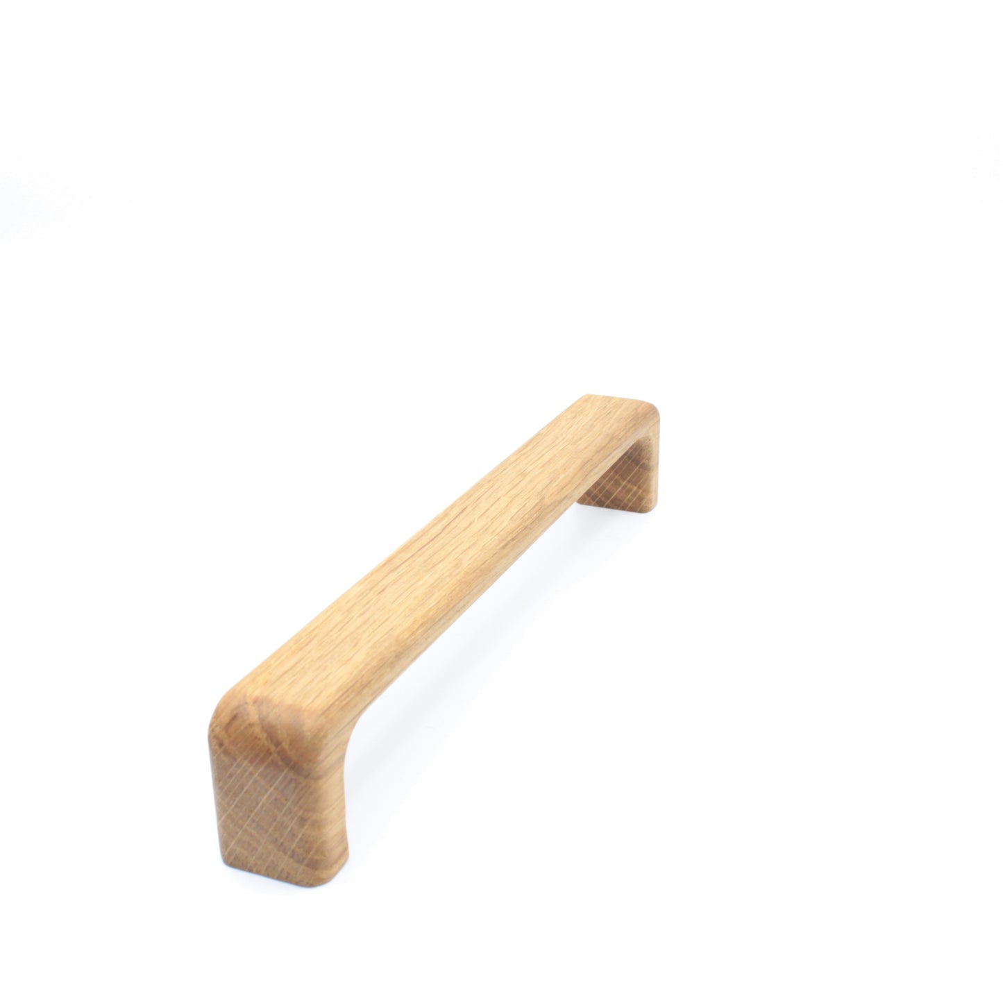 Poignée de meuble en bois de chêne 253 avec courbes