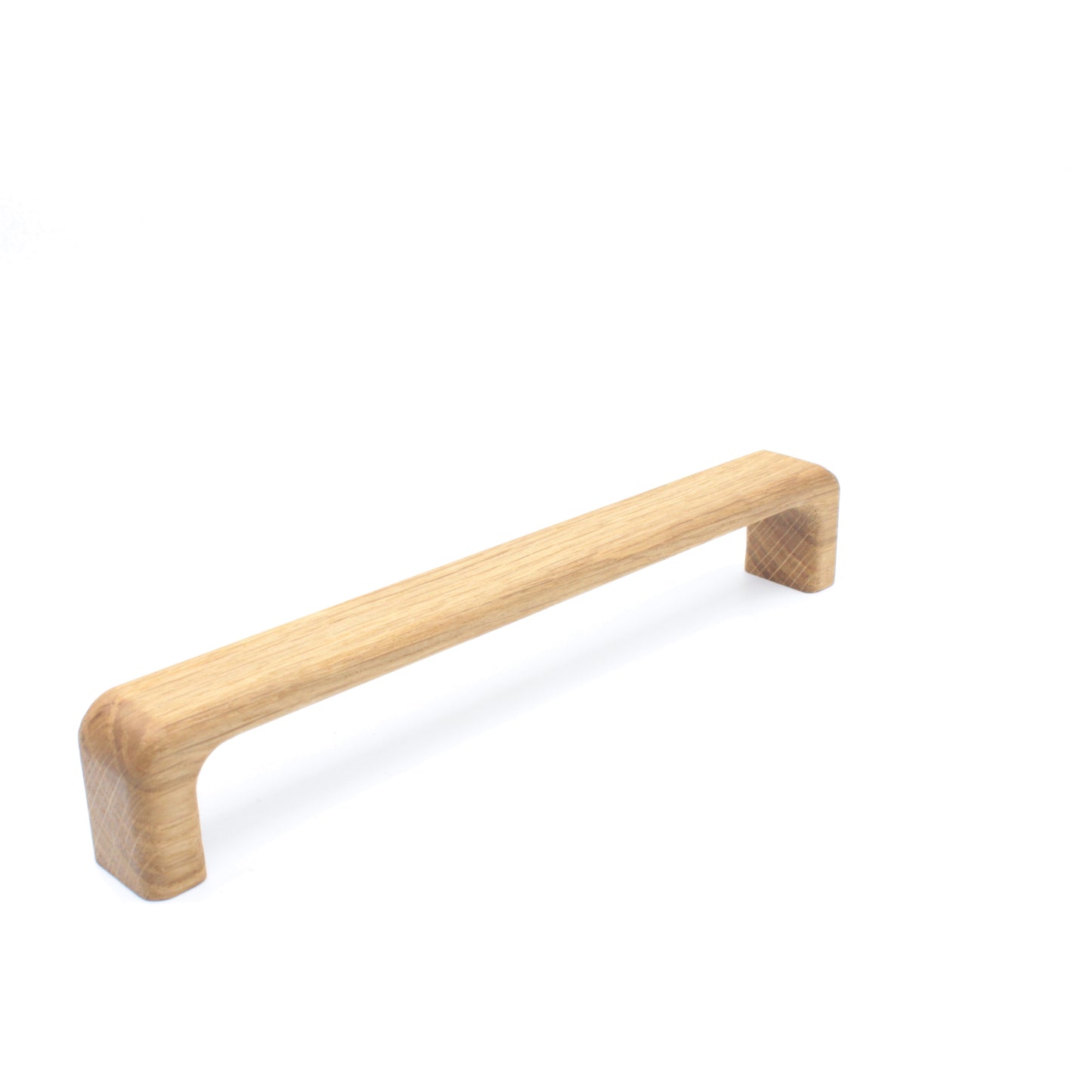 Poignée de meuble en bois de chêne 253 avec courbes