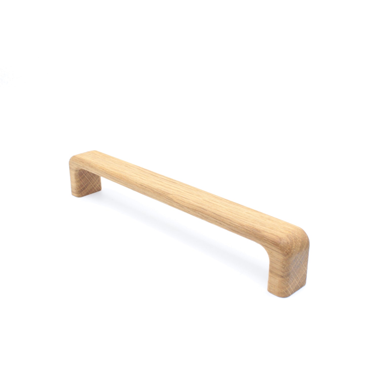 Poignée de meuble en bois de chêne 253 avec courbes
