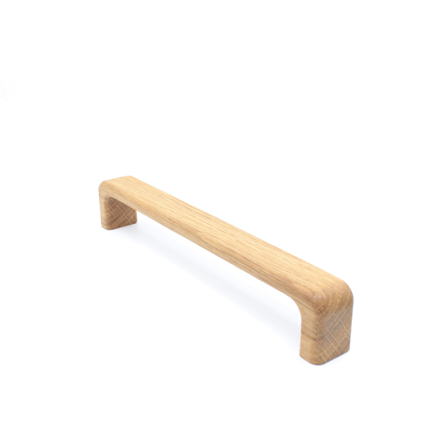 Poignée de meuble en bois de chêne 253 avec courbes