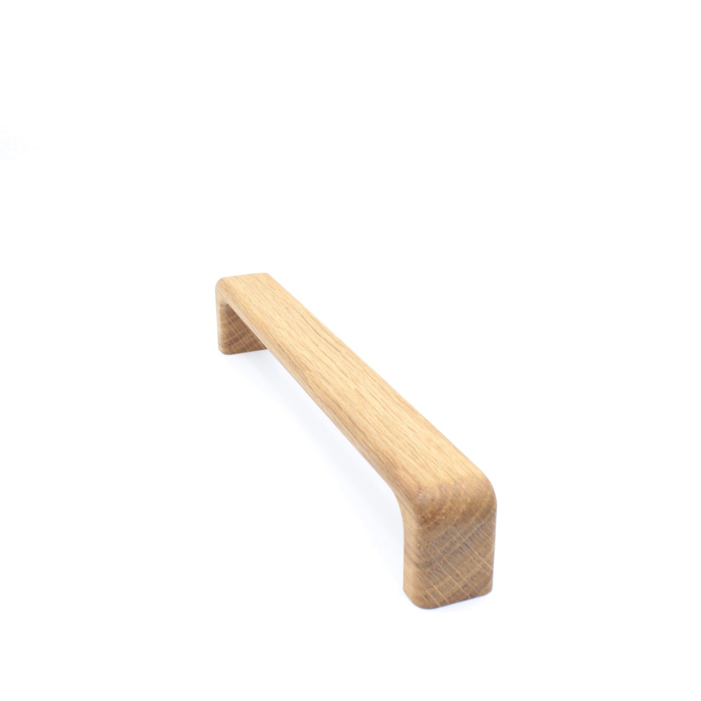 Poignée de meuble en bois de chêne 253 avec courbes