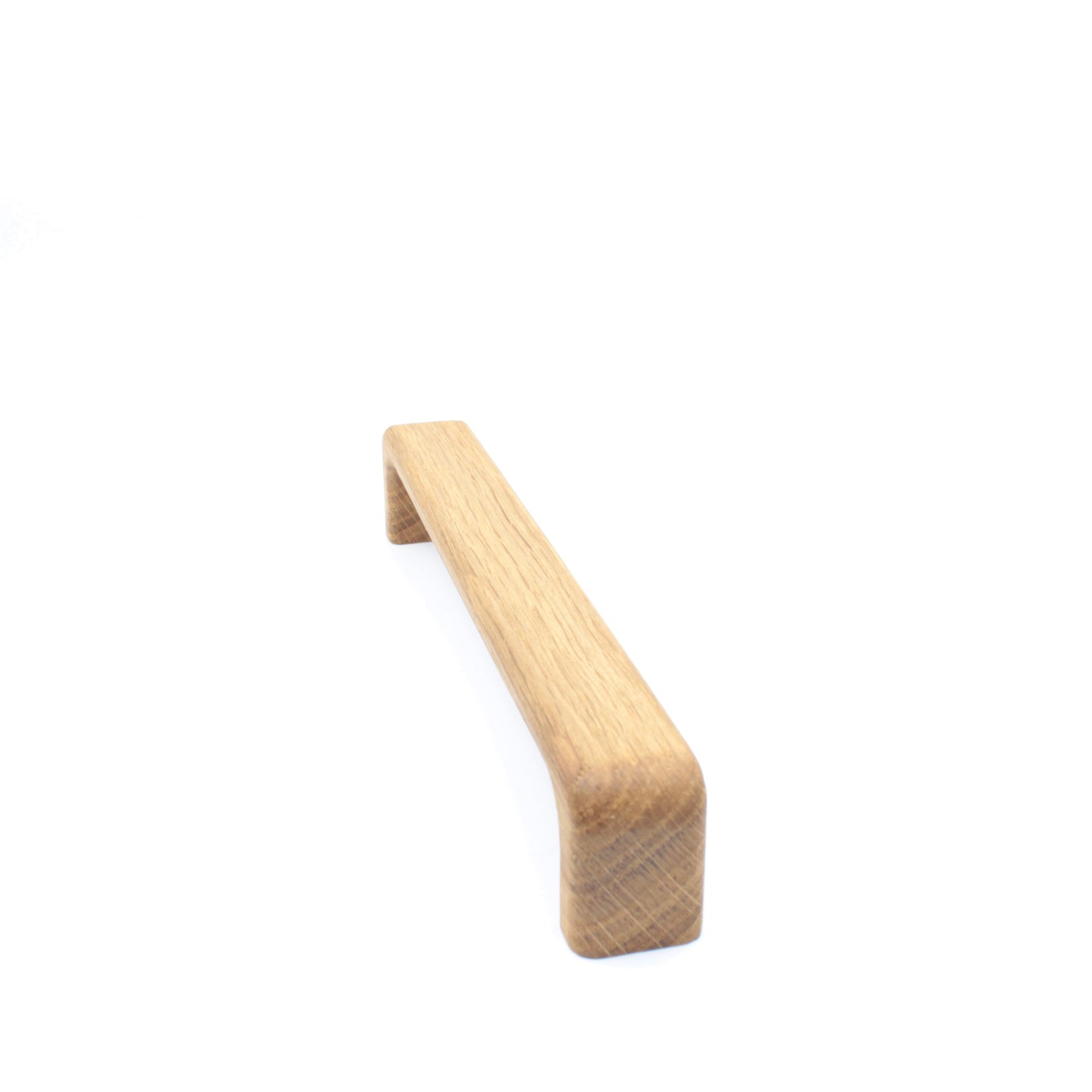 Poignée de meuble en bois de chêne 253 avec courbes