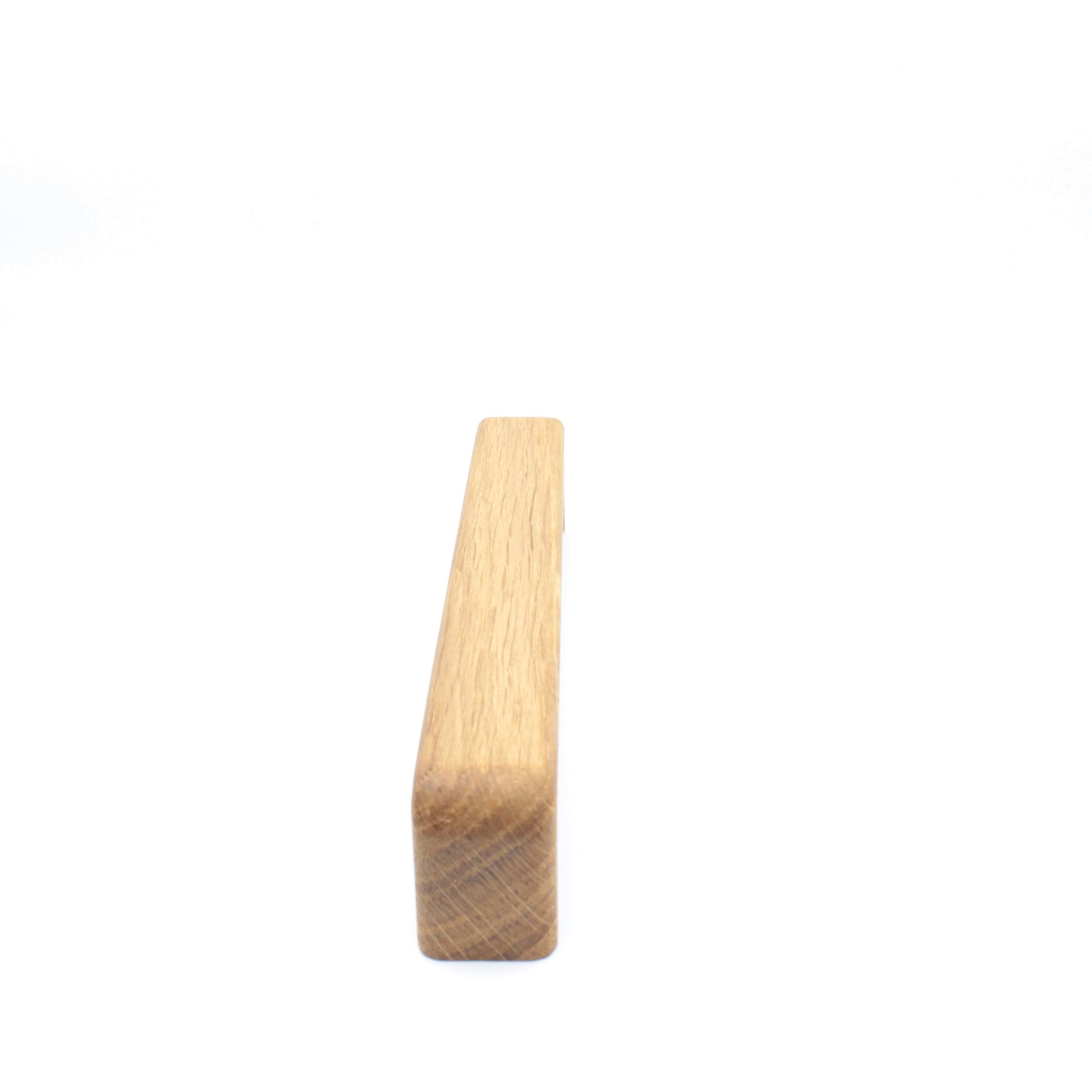 Poignée de meuble en bois de chêne 253 avec courbes