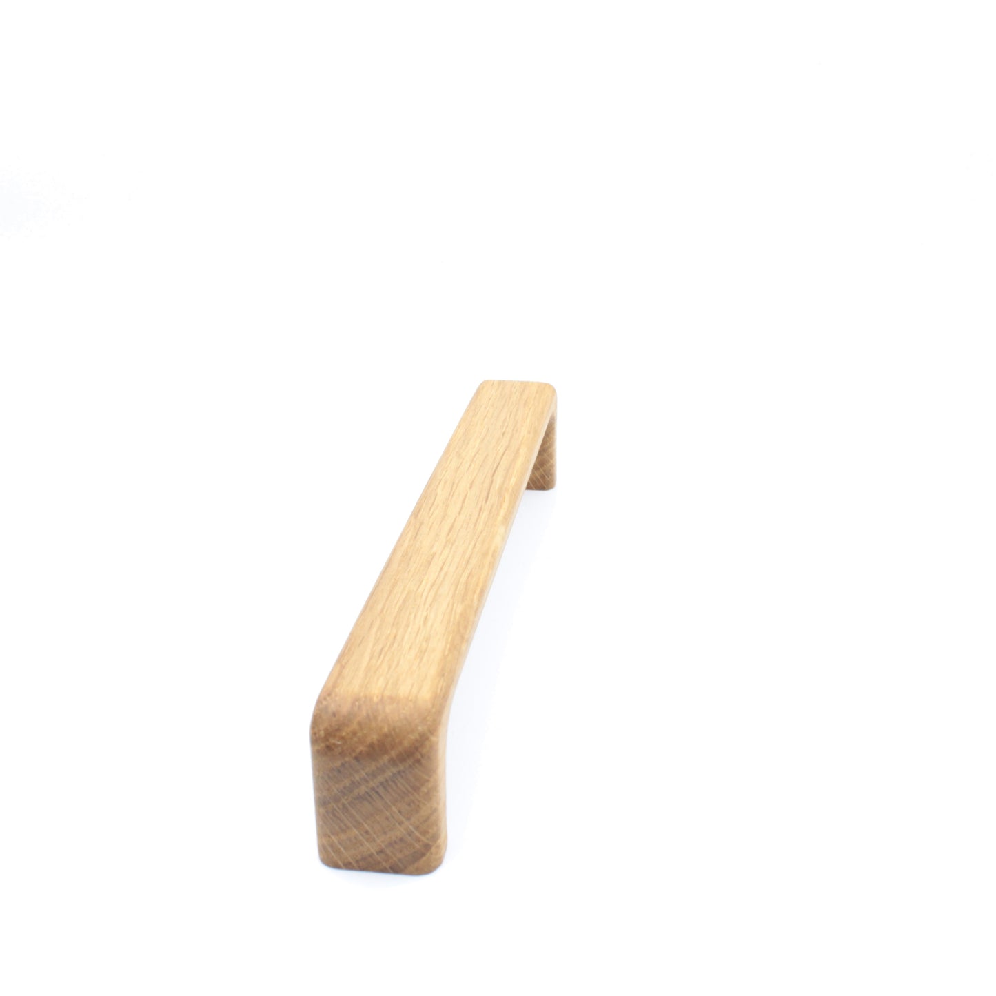 Poignée de meuble en bois de chêne 253 avec courbes