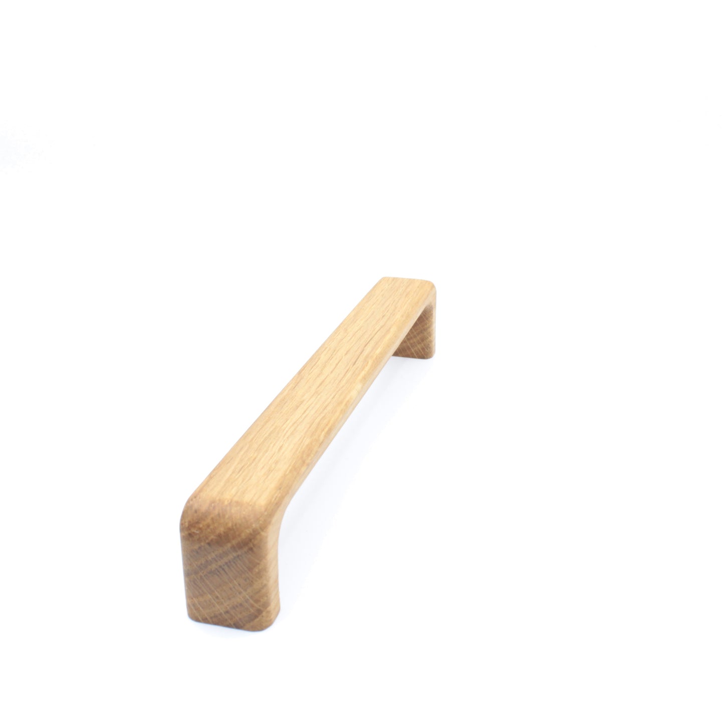 Poignée de meuble en bois de chêne 253 avec courbes