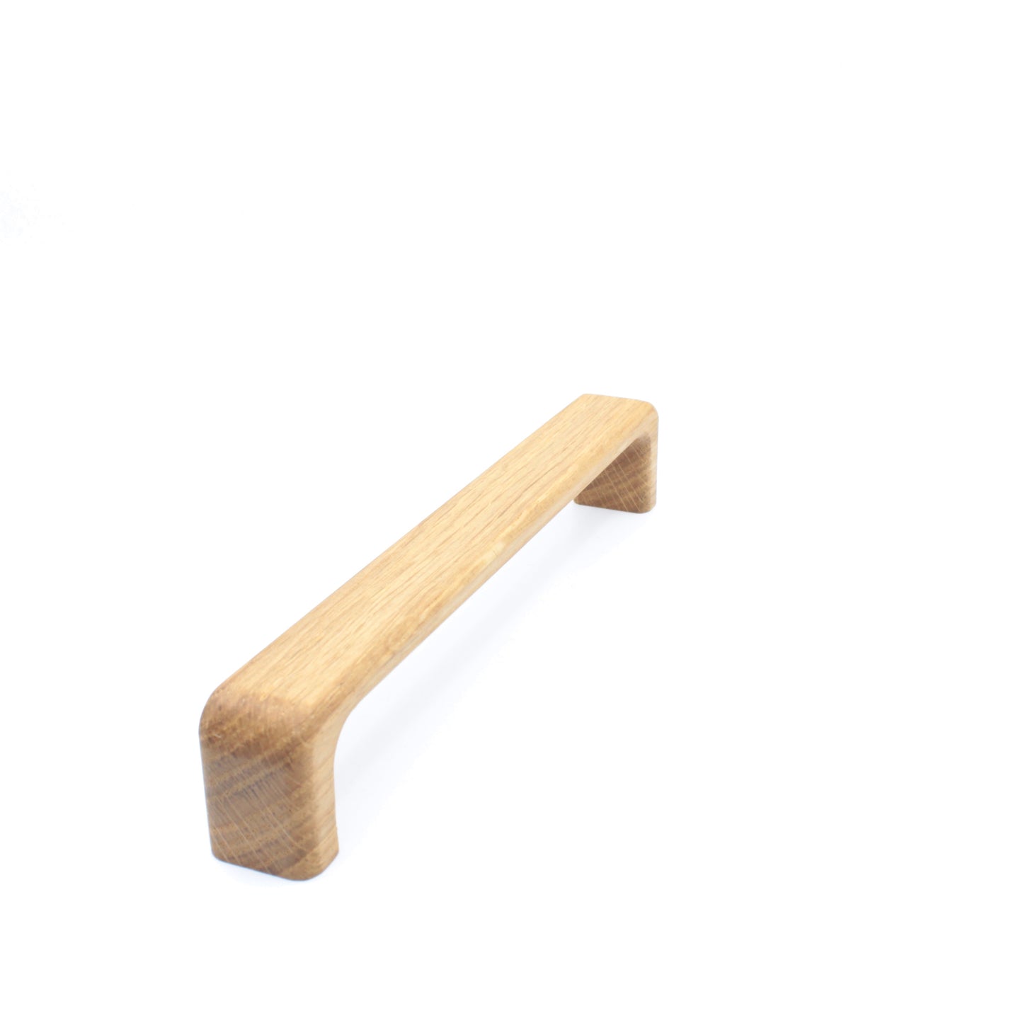 Poignée de meuble en bois de chêne 253 avec courbes