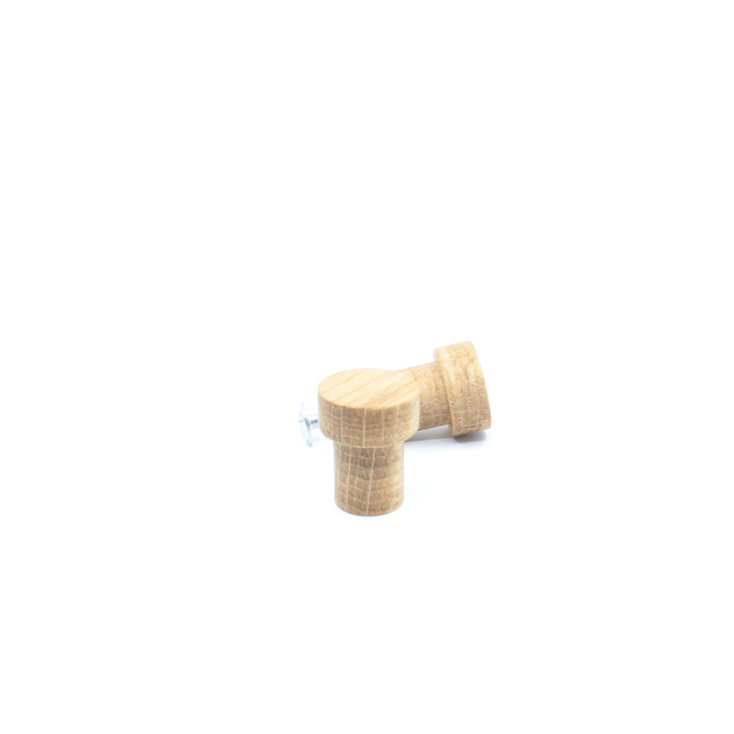 Poignée bouton en bois de chêne 101