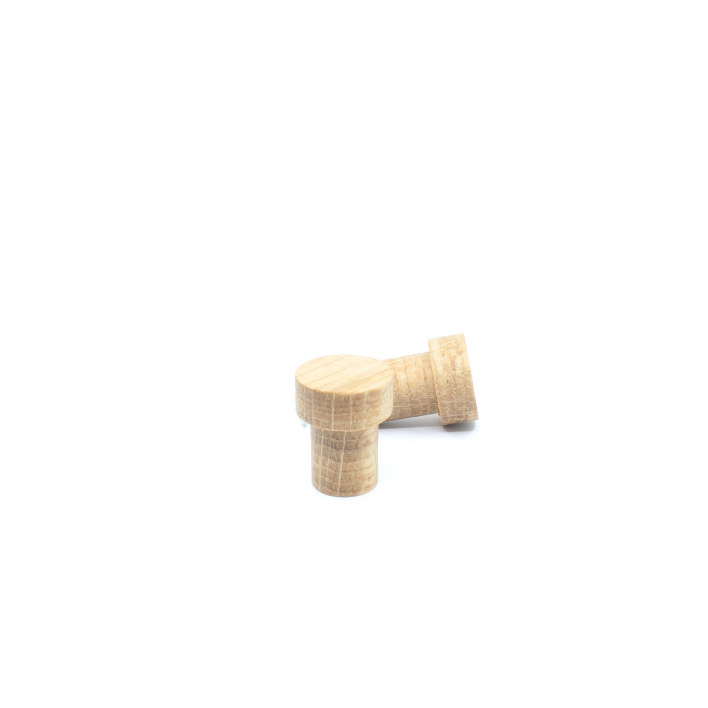 Poignée bouton en bois de chêne 101