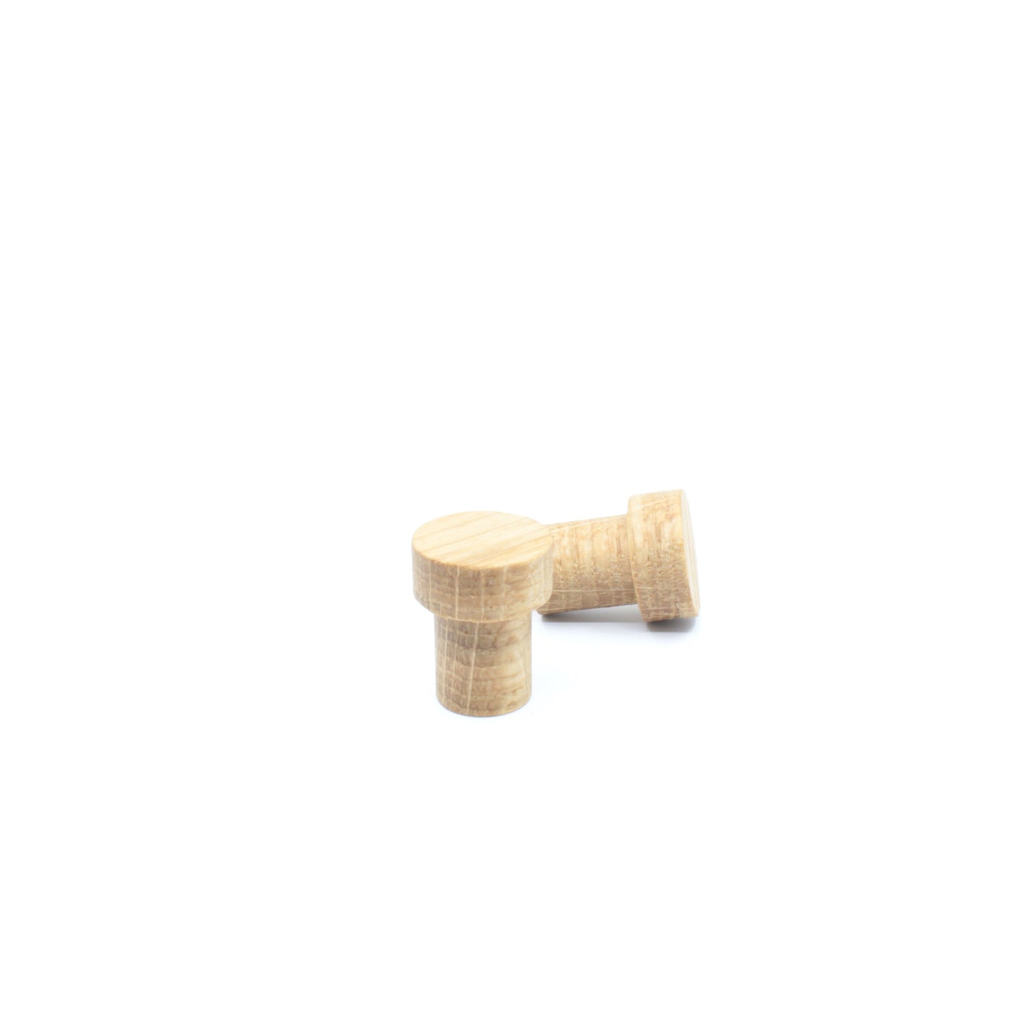 Poignée bouton en bois de chêne 101