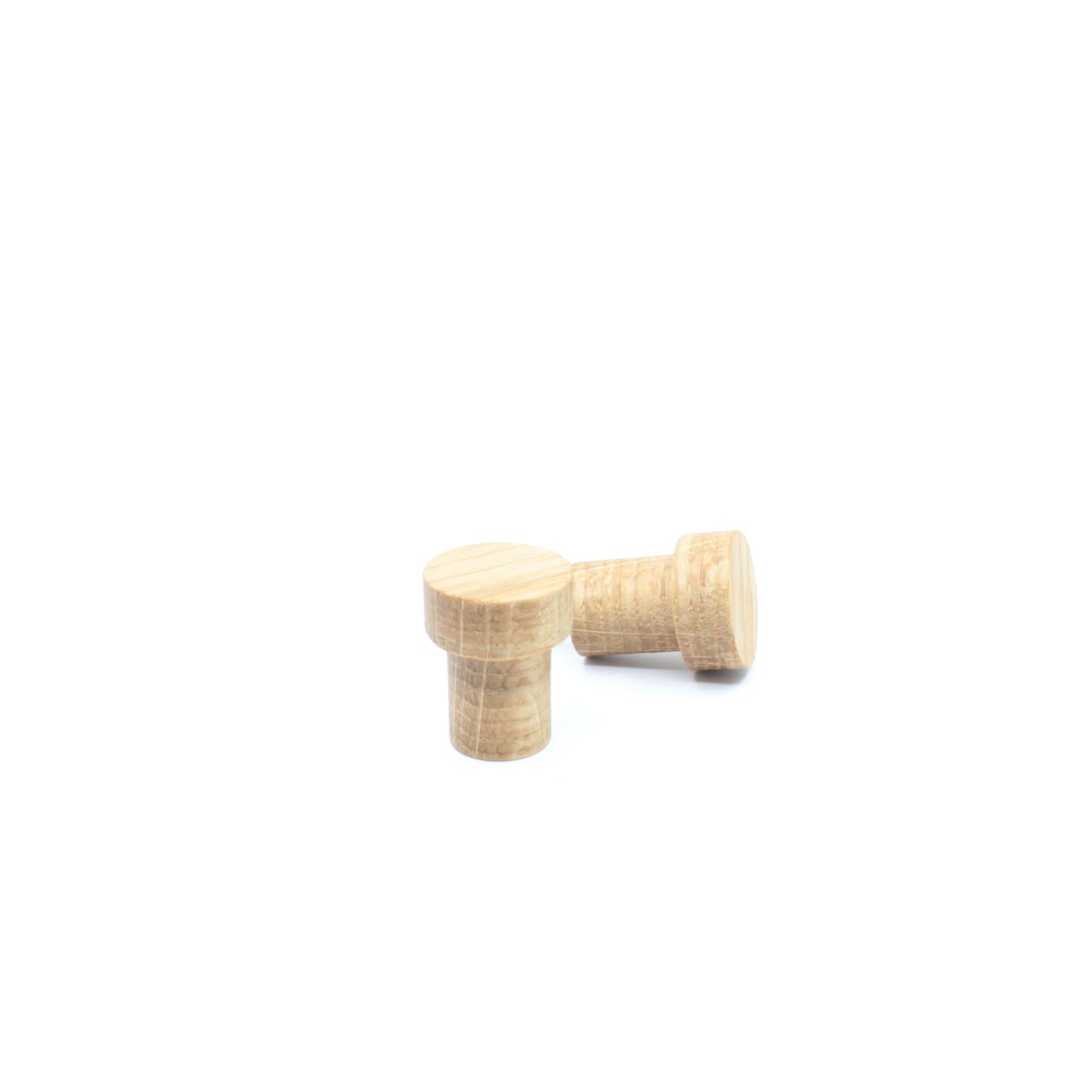 Poignée bouton en bois de chêne 101