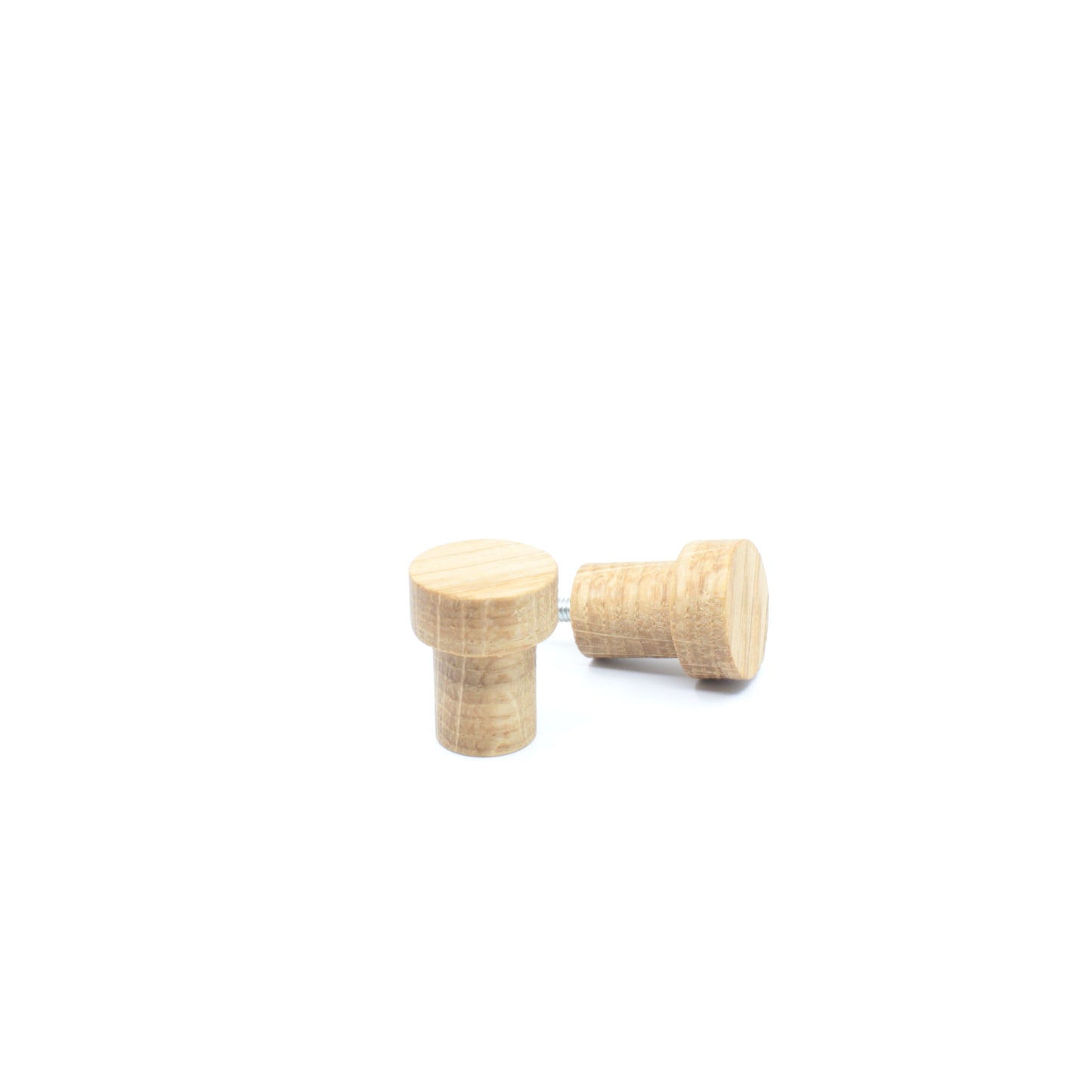 Poignée bouton en bois de chêne 101