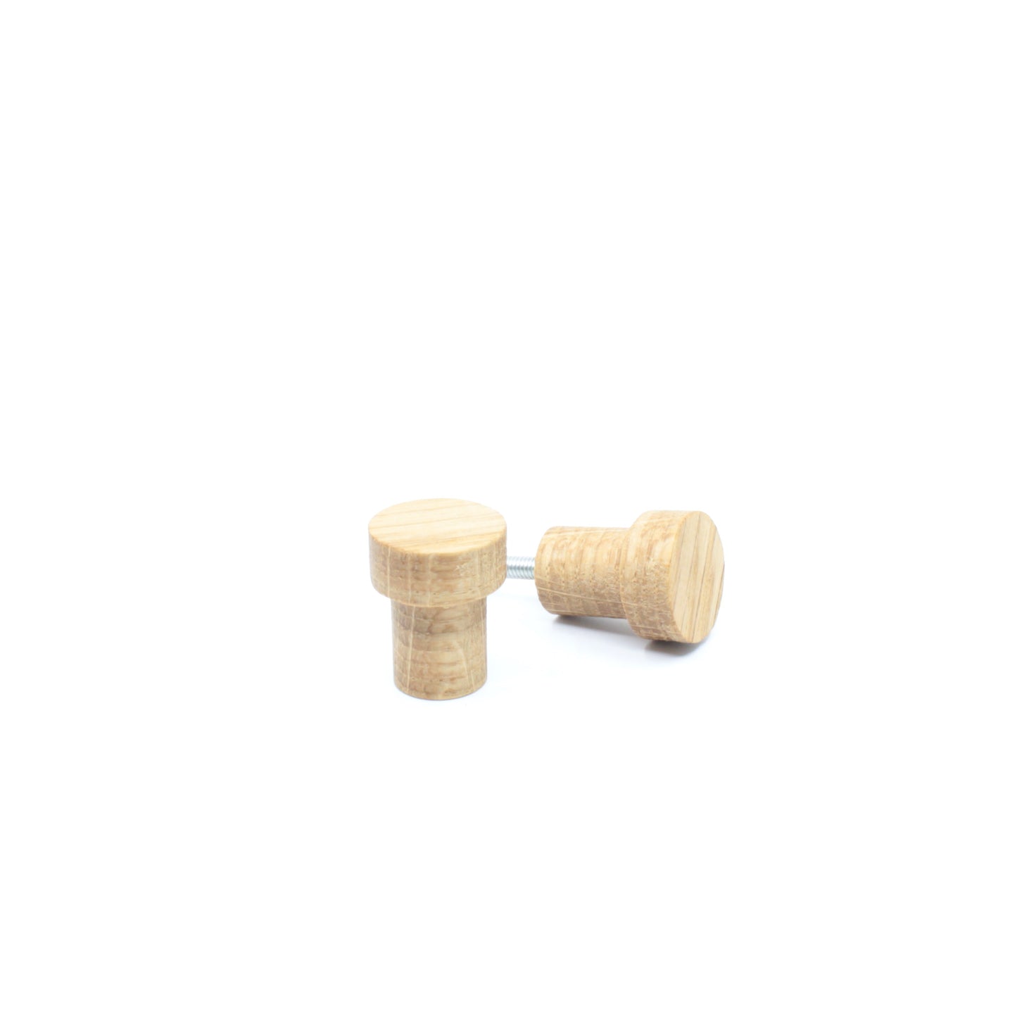 Poignée bouton en bois de chêne 101