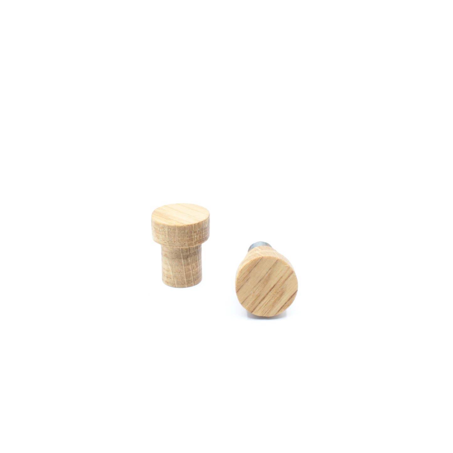 Poignée bouton en bois de chêne 101