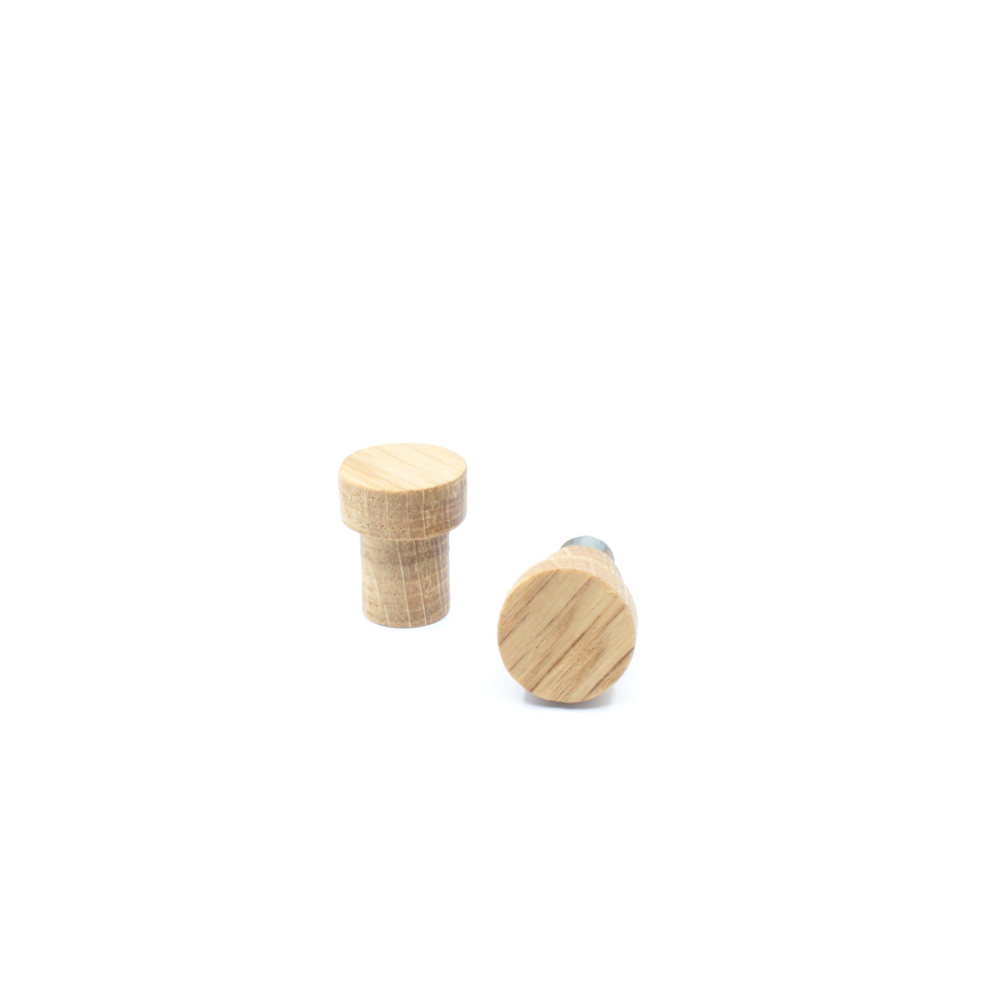 Poignée bouton en bois de chêne 101