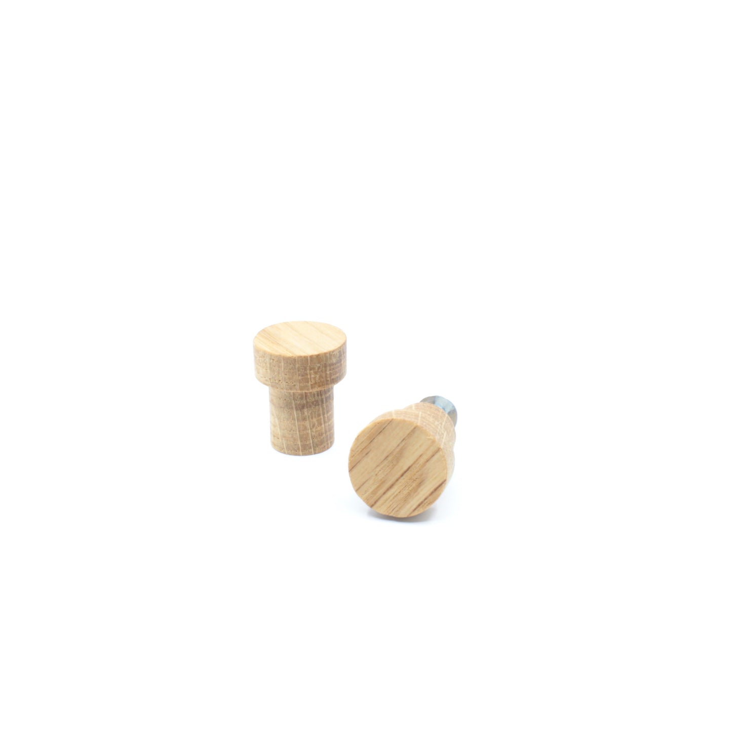 Poignée bouton en bois de chêne 101