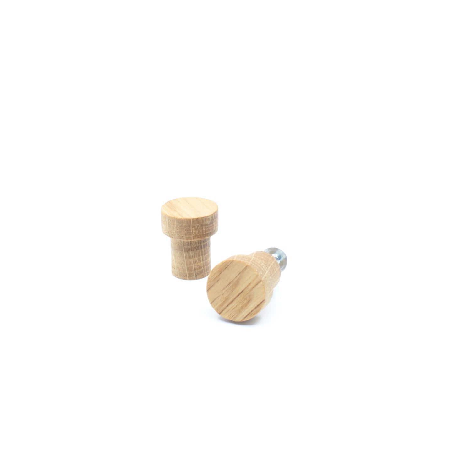 Poignée bouton en bois de chêne 101