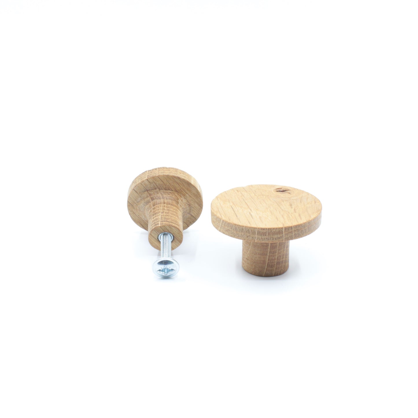 Poignée bouton en bois de chêne 103
