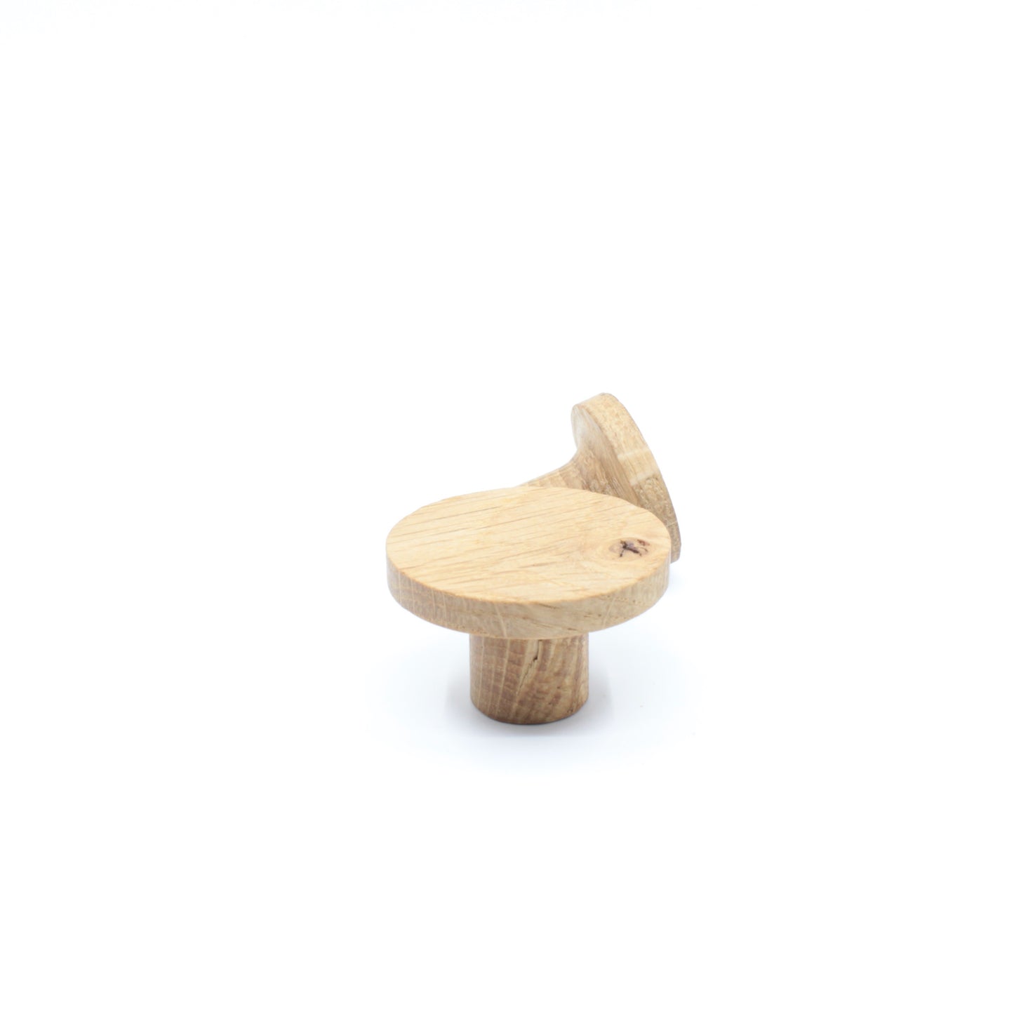 Poignée bouton en bois de chêne 103