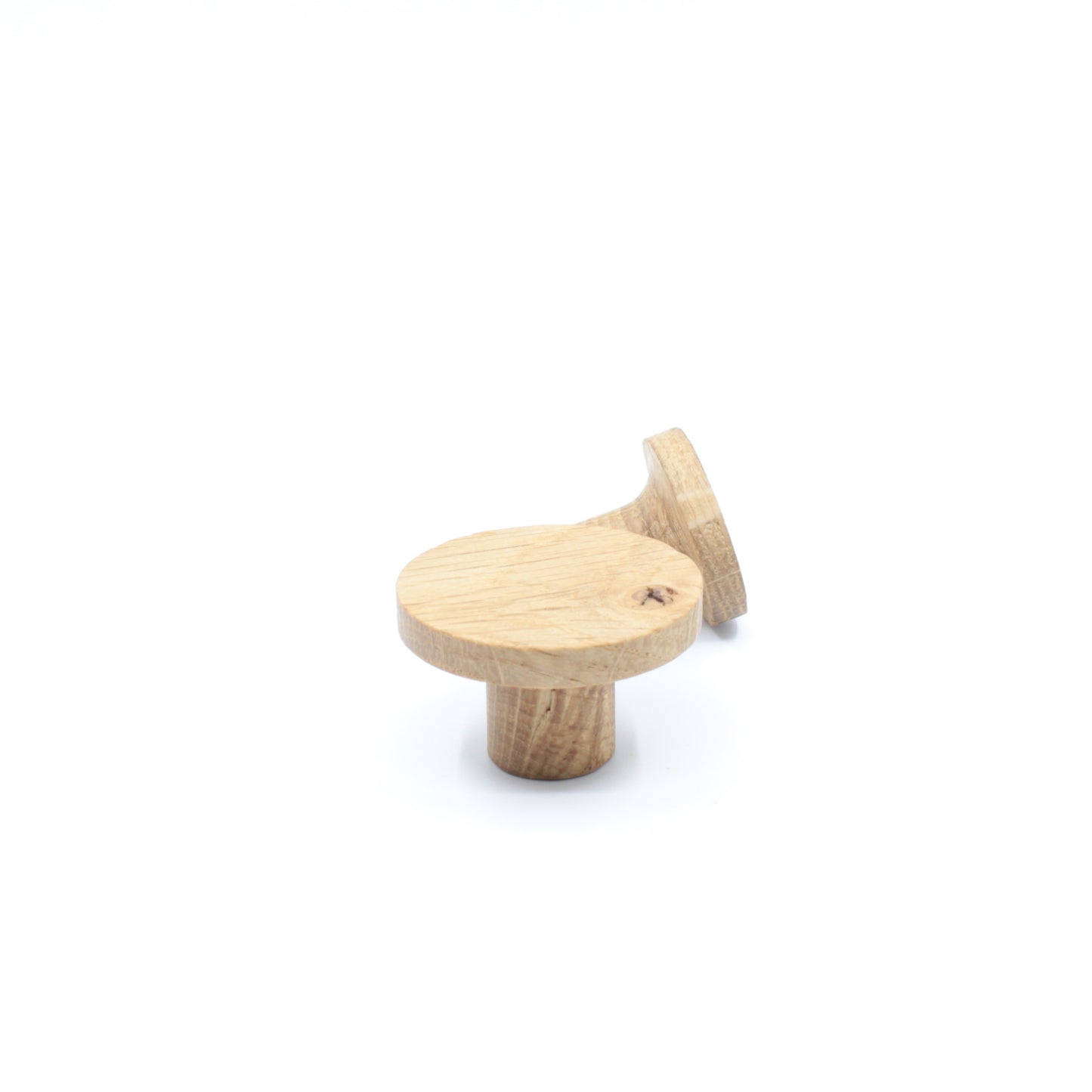 Poignée bouton en bois de chêne 103