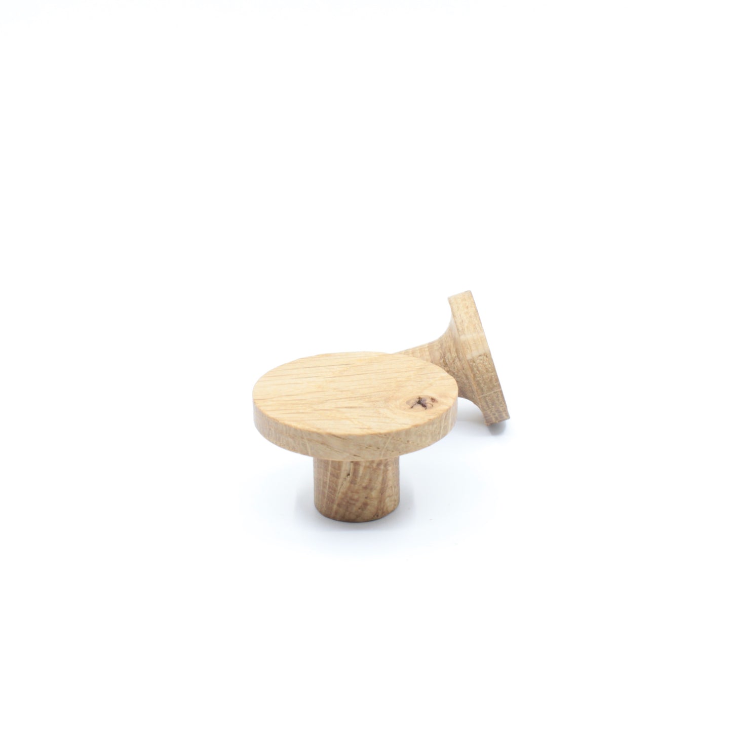 Poignée bouton en bois de chêne 103