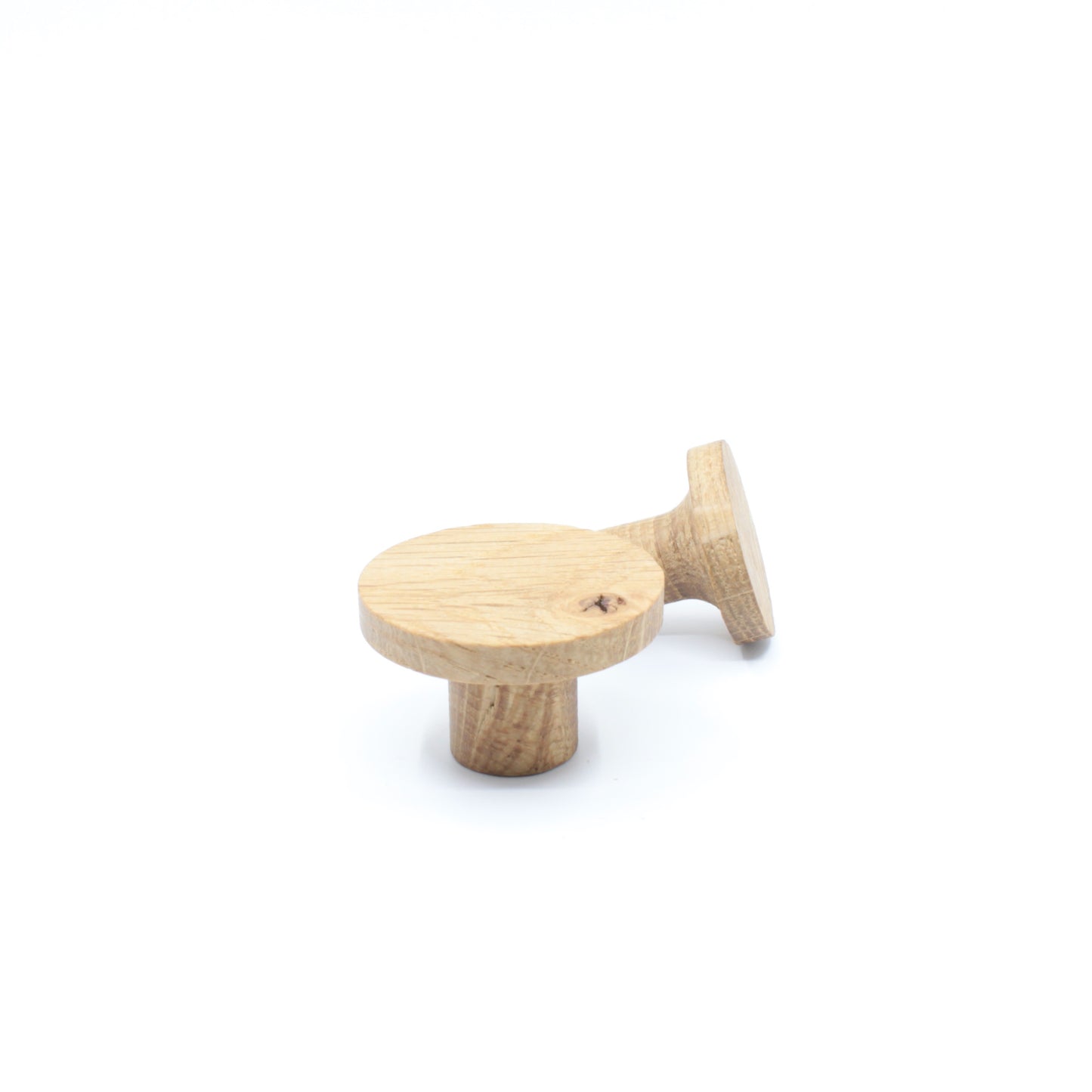 Poignée bouton en bois de chêne 103