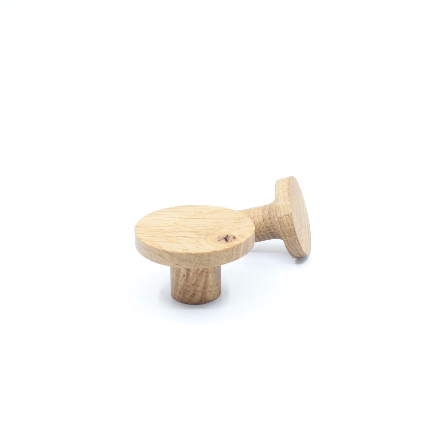 Poignée bouton en bois de chêne 103