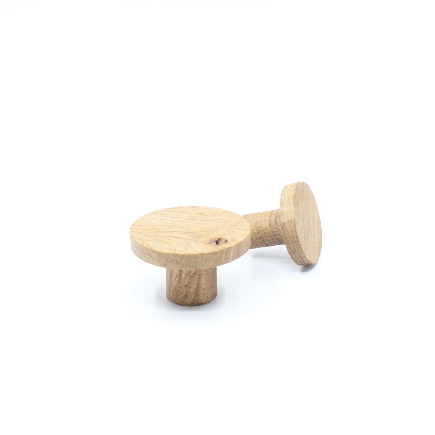 Poignée bouton en bois de chêne 103
