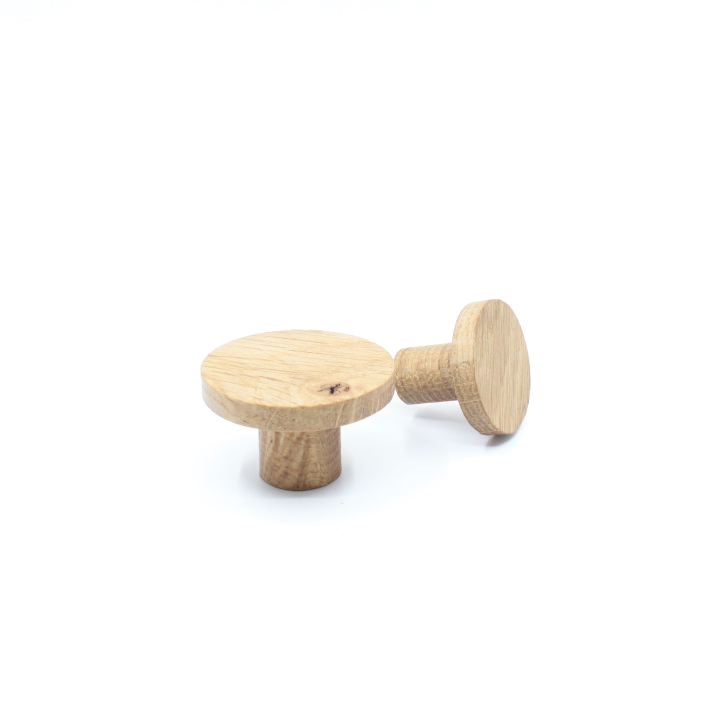 Poignée bouton en bois de chêne 103