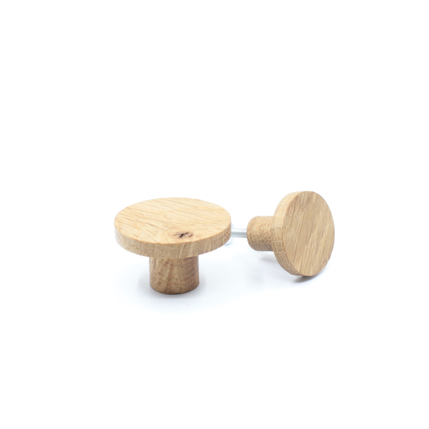 Poignée bouton en bois de chêne 103
