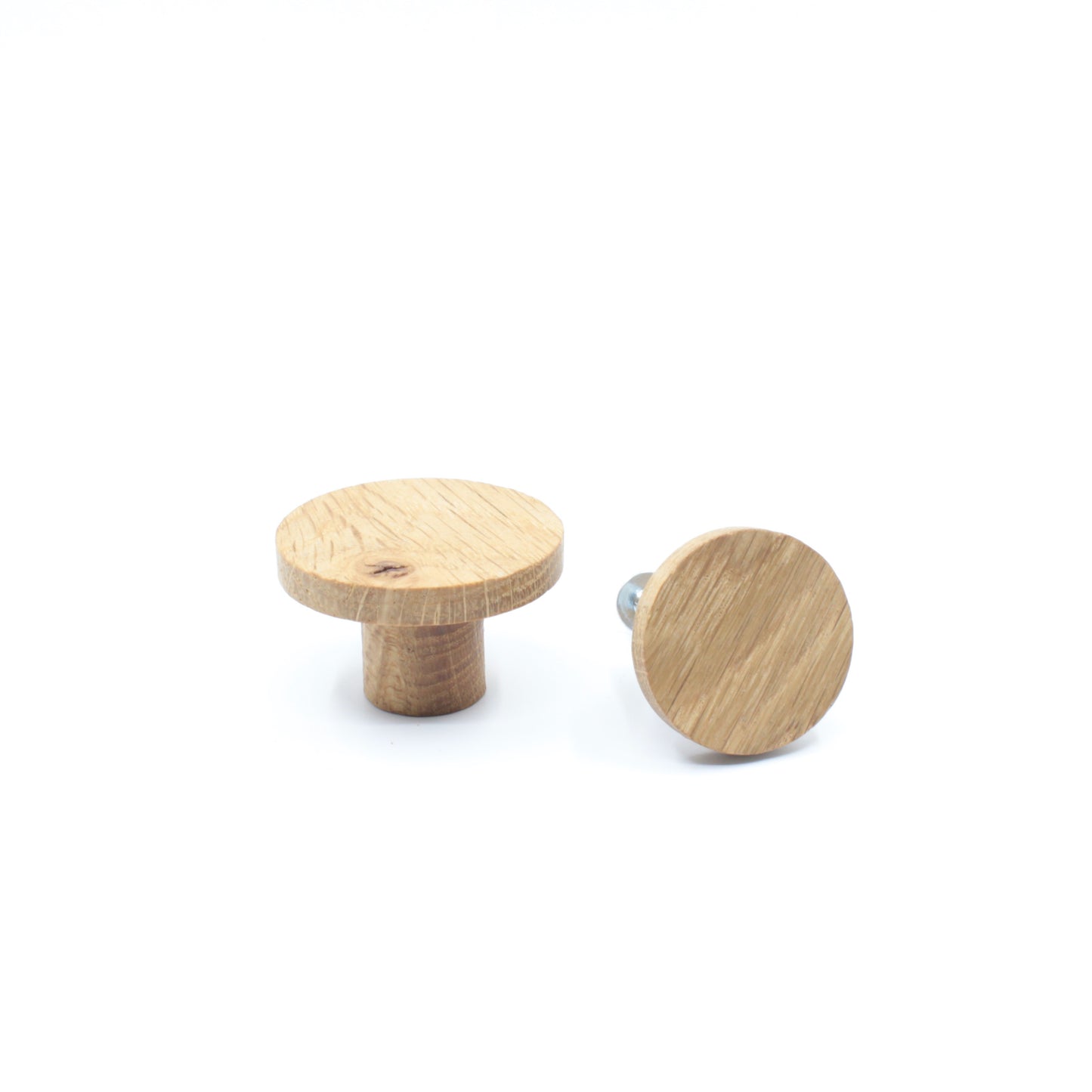 Poignée bouton en bois de chêne 103