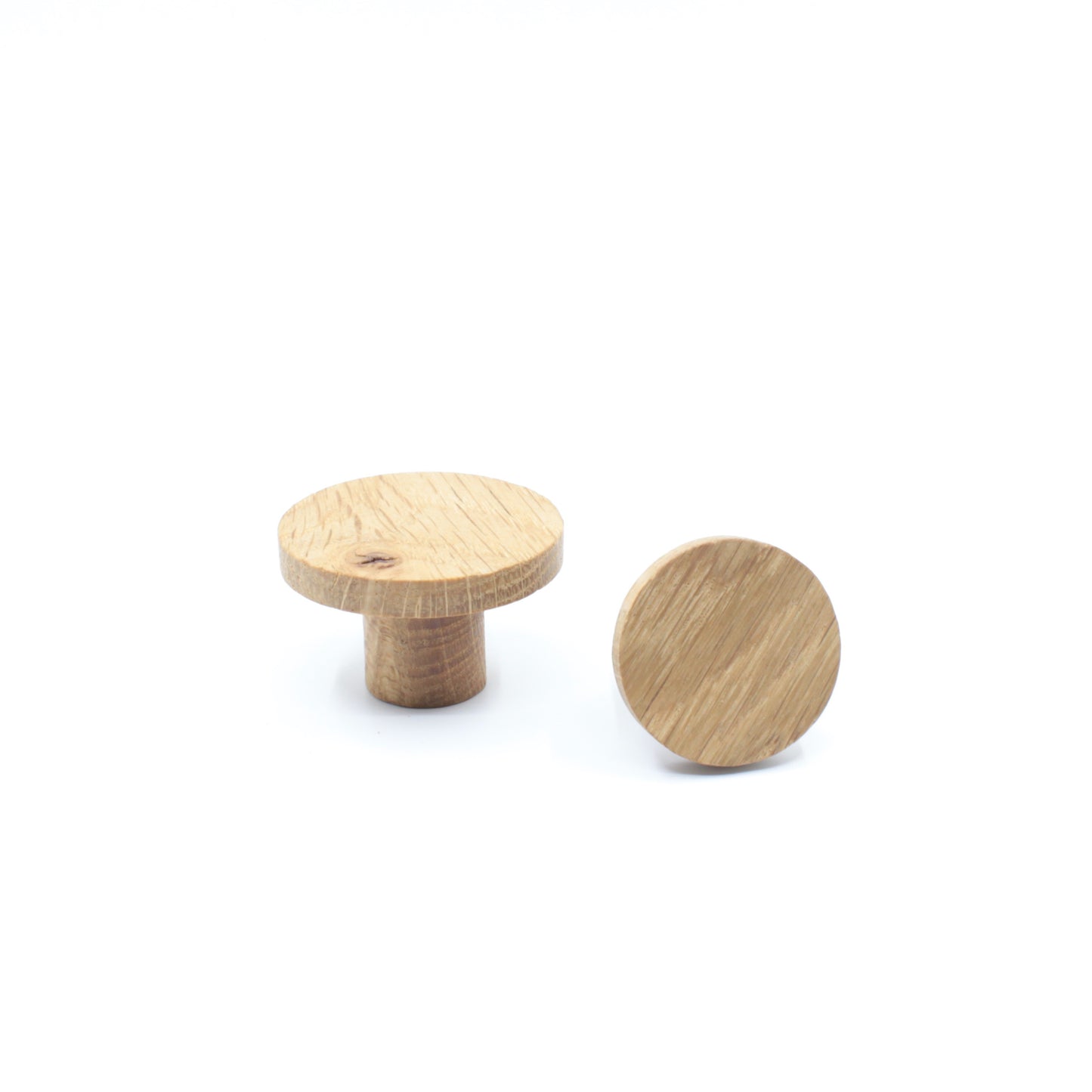 Poignée bouton en bois de chêne 103