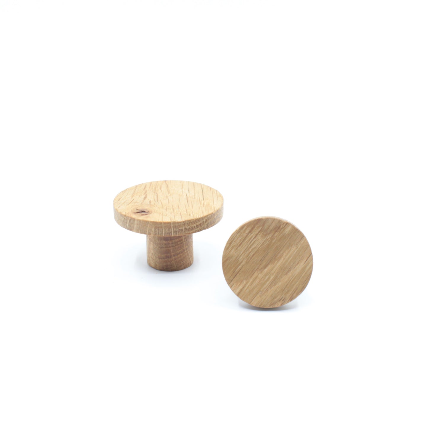 Poignée bouton en bois de chêne 103