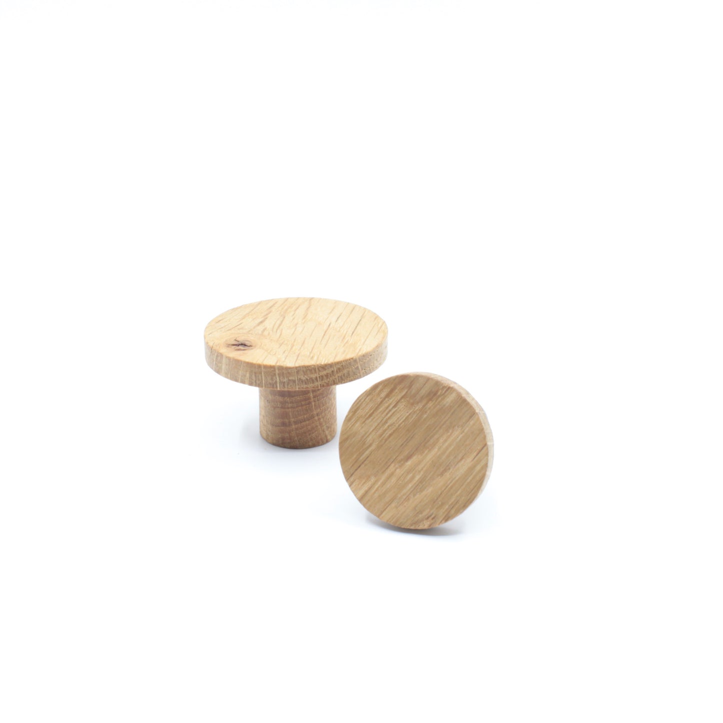 Poignée bouton en bois de chêne 103
