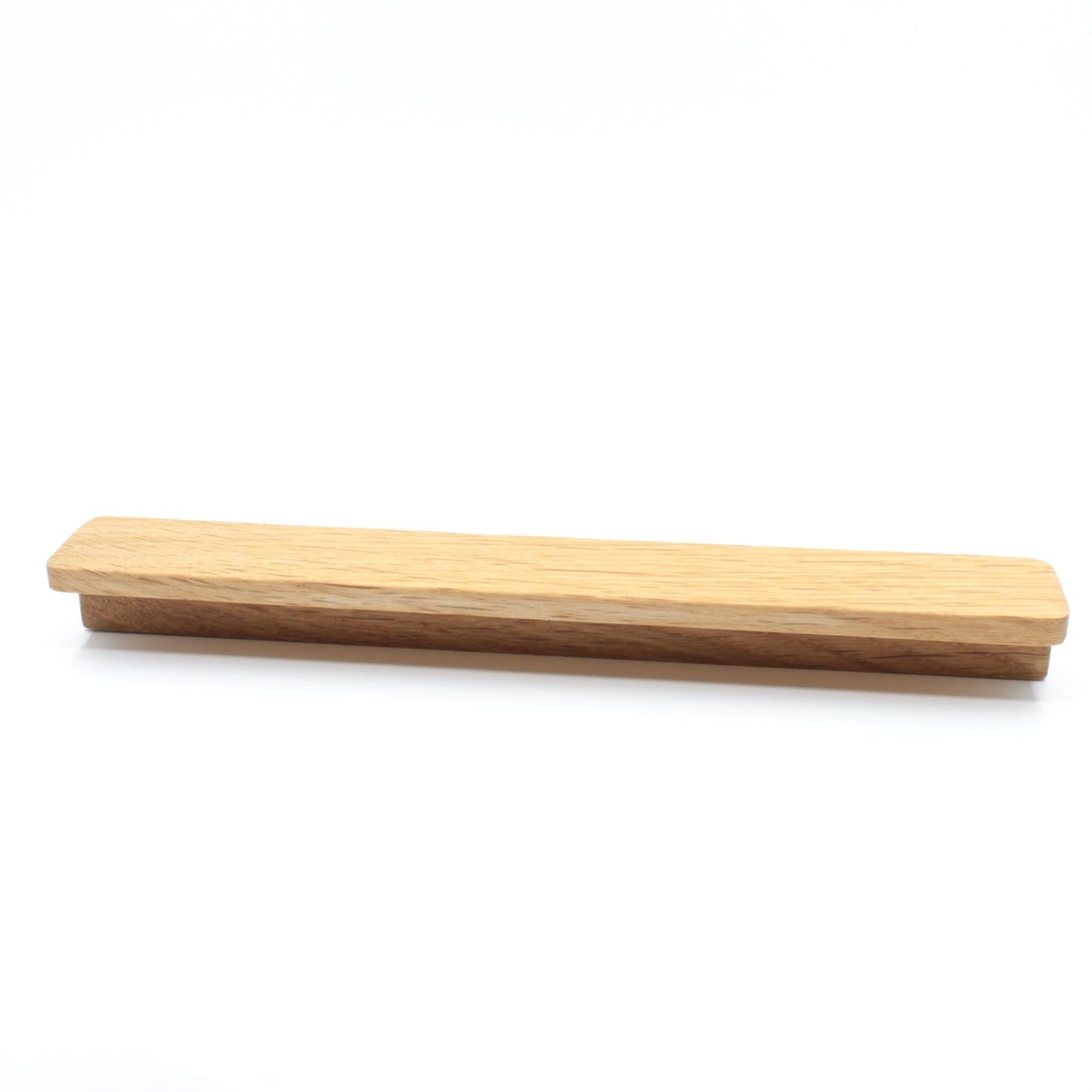Poignée de meuble en bois de chêne 203 Barre de poignée avec courbe