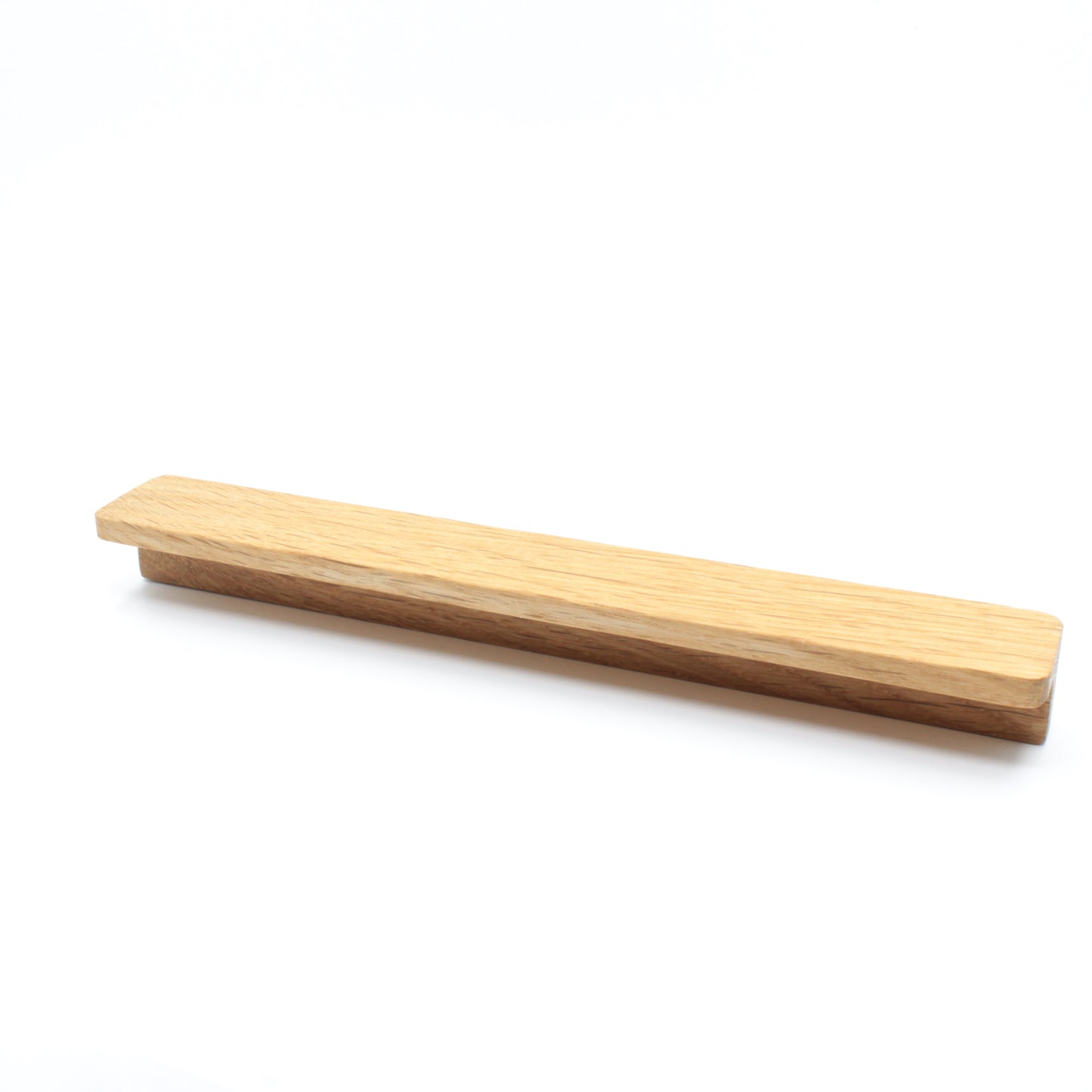 Poignée de meuble en bois de chêne 203 Barre de poignée avec courbe