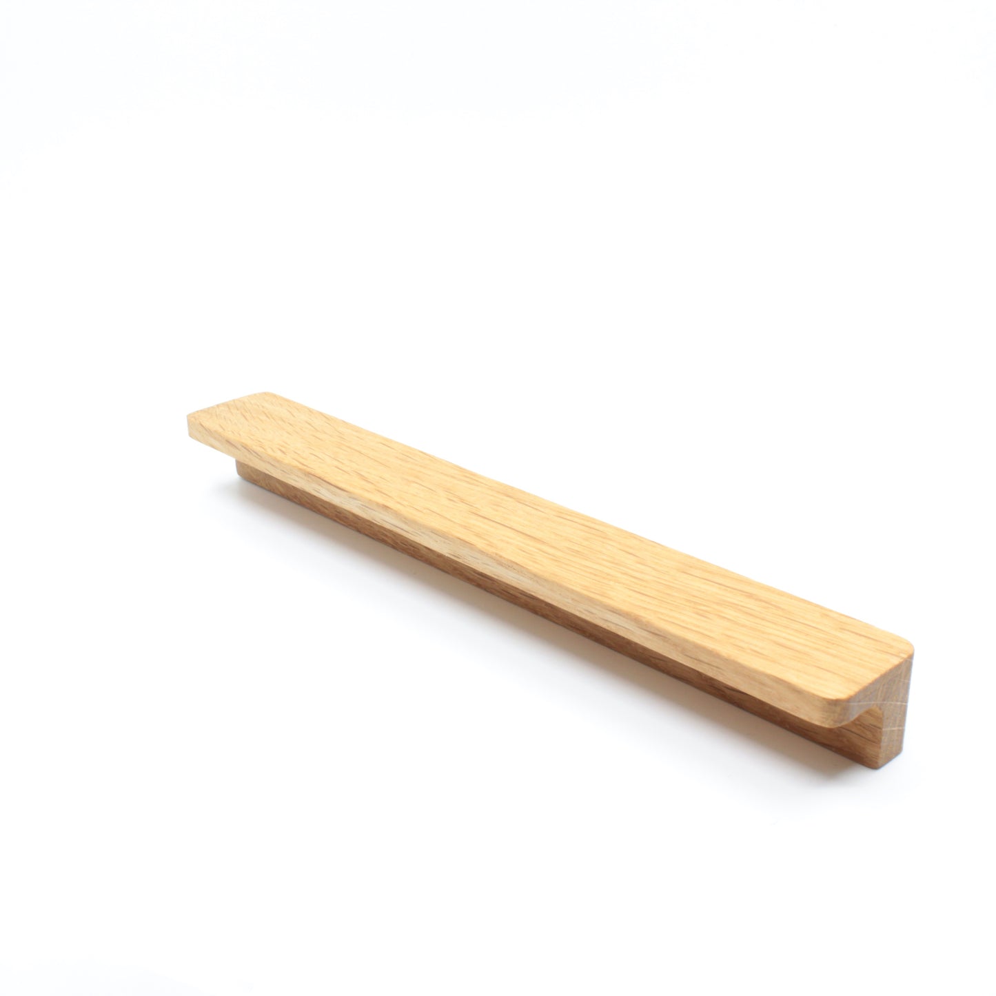 Poignée de meuble en bois de chêne 203 Barre de poignée avec courbe