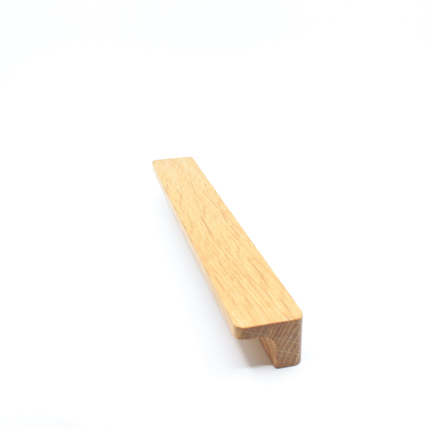 Poignée de meuble en bois de chêne 203 Barre de poignée avec courbe