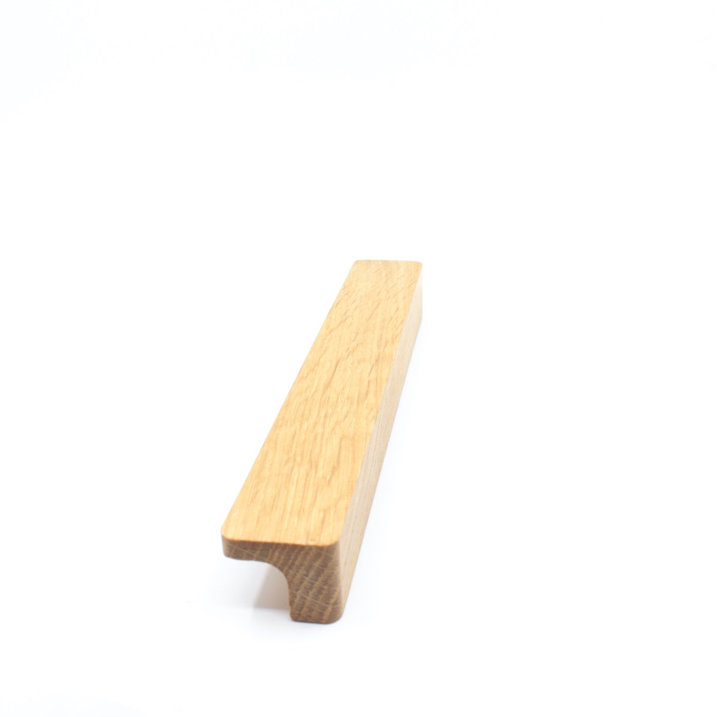 Poignée de meuble en bois de chêne 203 Barre de poignée avec courbe