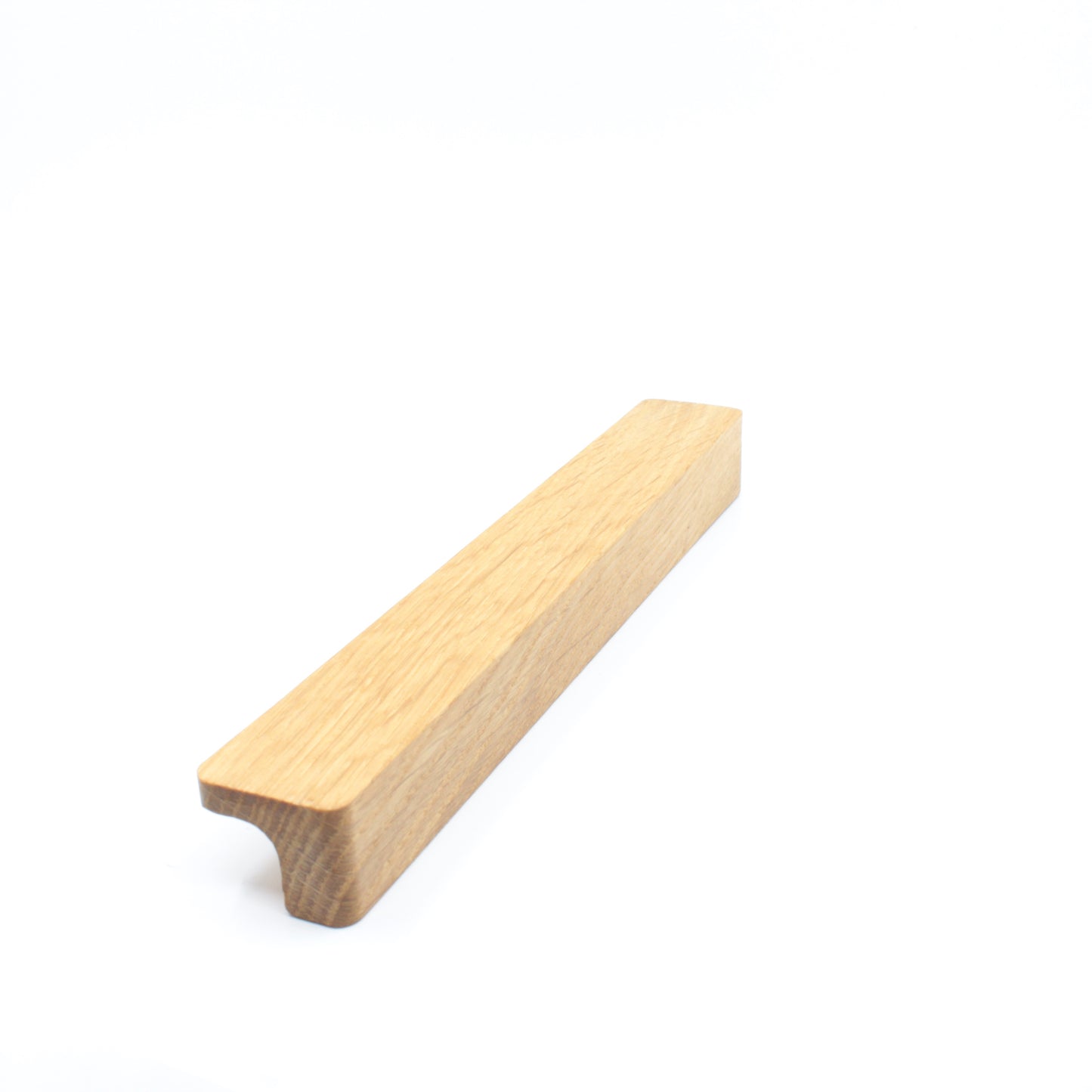 Poignée de meuble en bois de chêne 203 Barre de poignée avec courbe