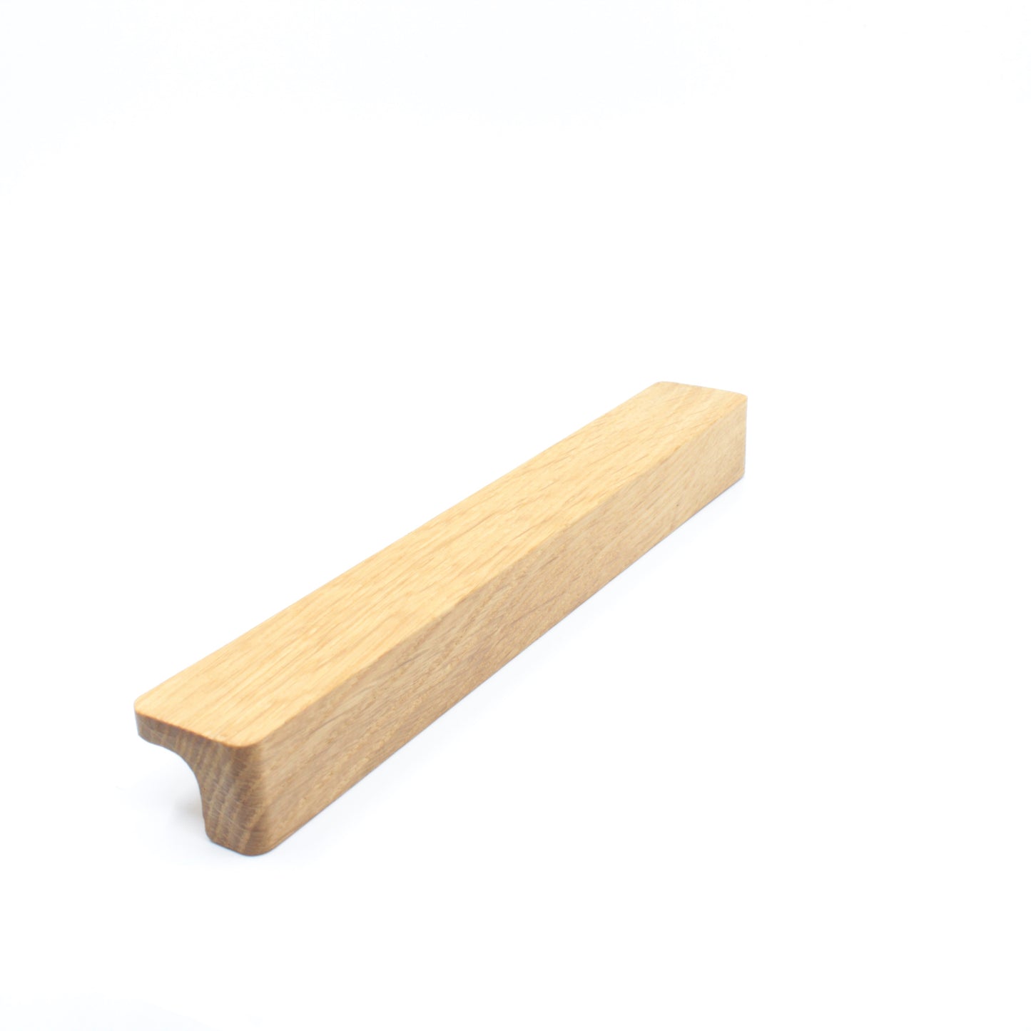 Poignée de meuble en bois de chêne 203 Barre de poignée avec courbe