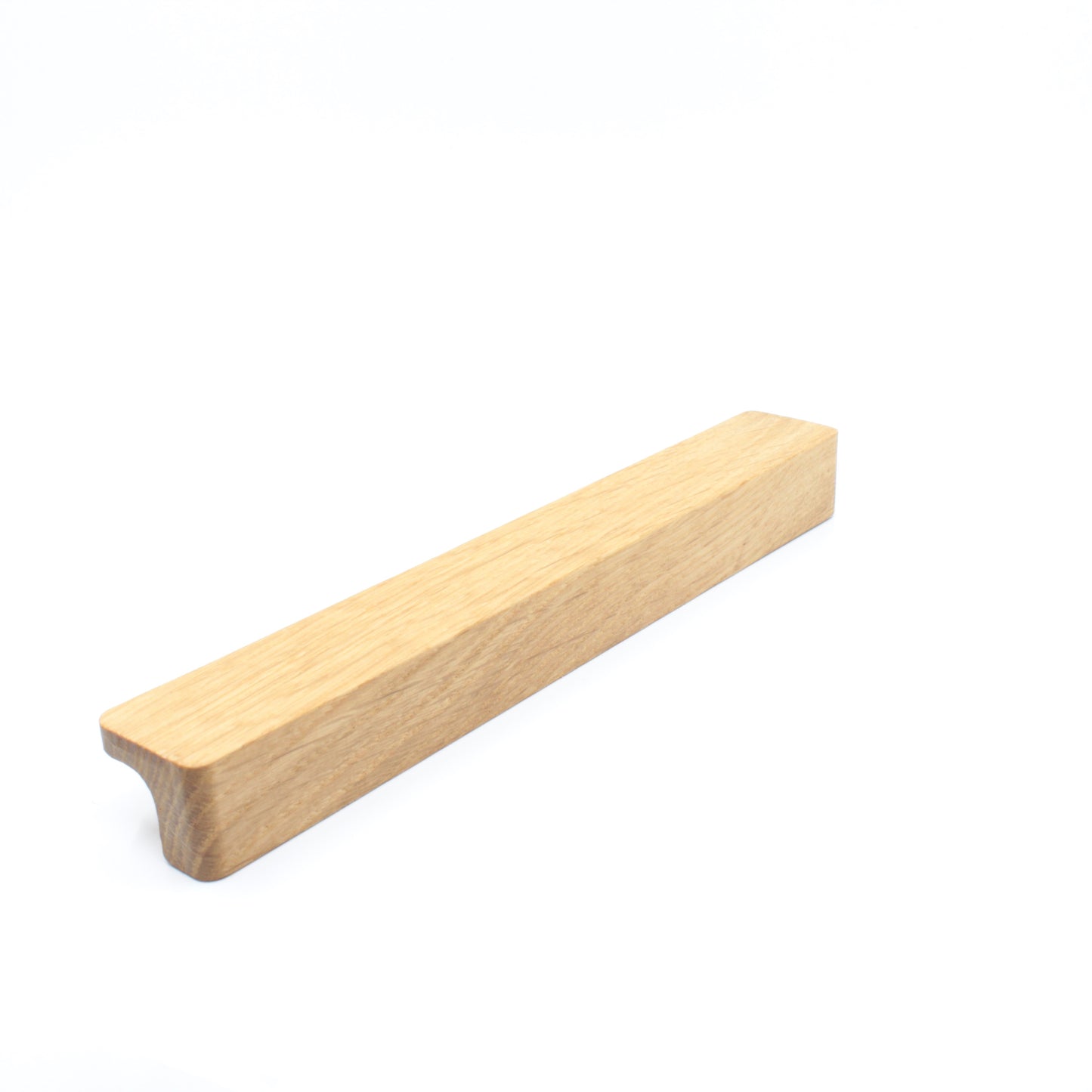 Poignée de meuble en bois de chêne 203 Barre de poignée avec courbe