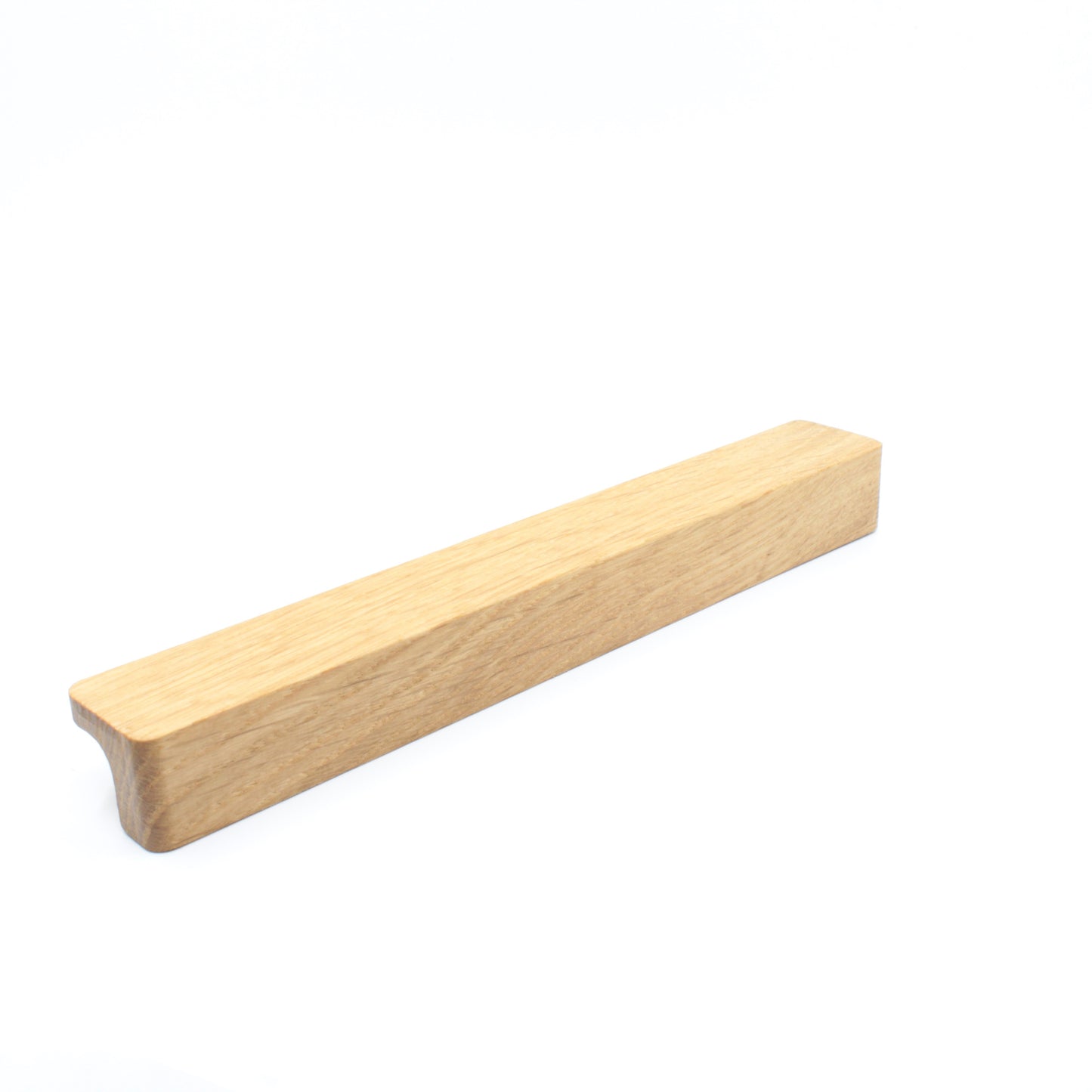 Poignée de meuble en bois de chêne 203 Barre de poignée avec courbe