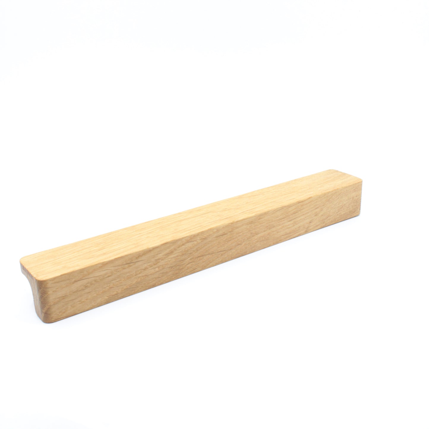 Poignée de meuble en bois de chêne 203 Barre de poignée avec courbe