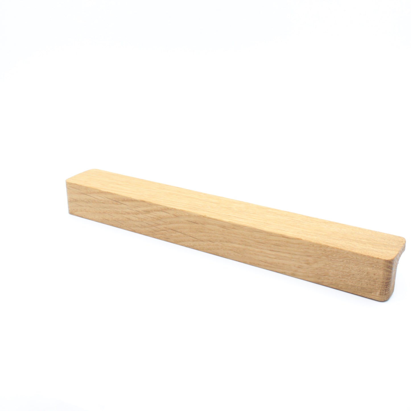 Poignée de meuble en bois de chêne 203 Barre de poignée avec courbe