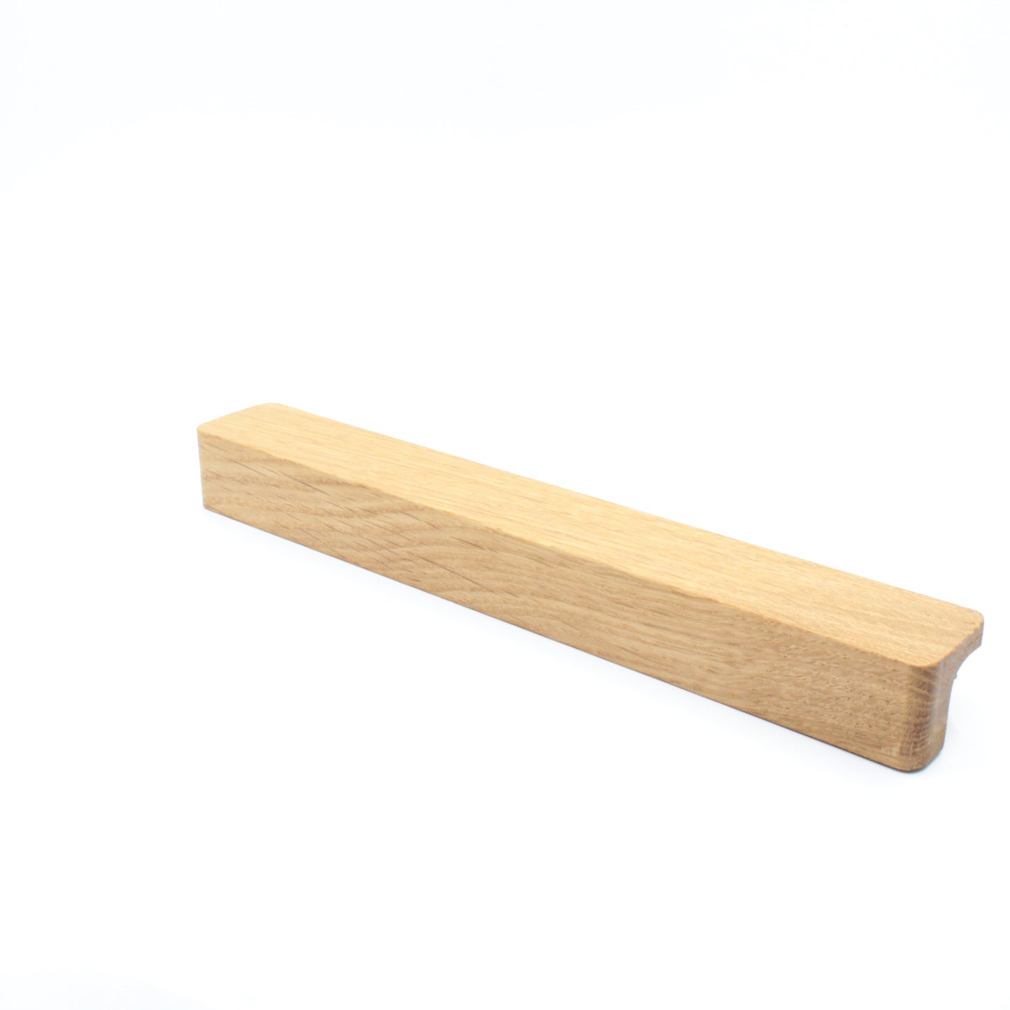 Poignée de meuble en bois de chêne 203 Barre de poignée avec courbe