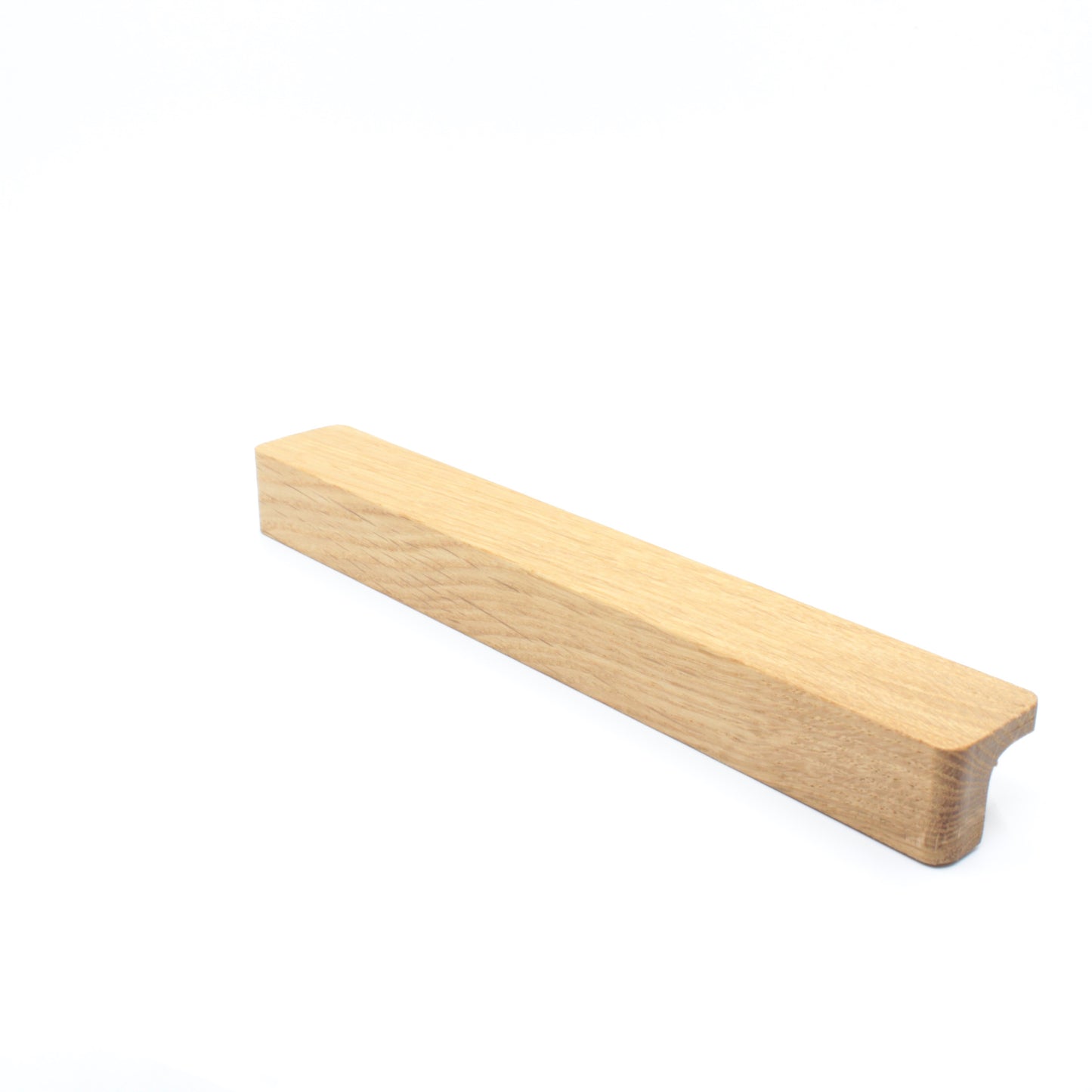 Poignée de meuble en bois de chêne 203 Barre de poignée avec courbe
